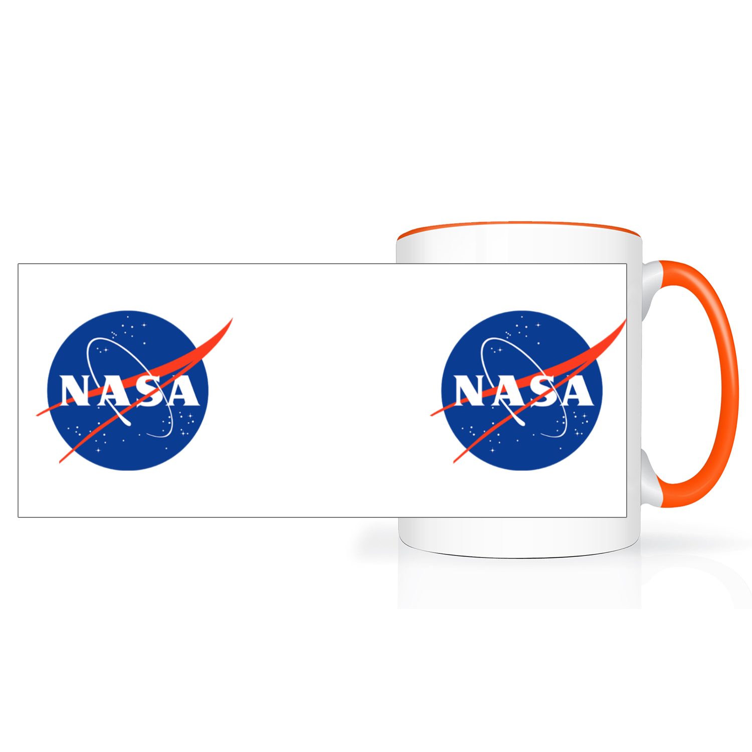 NASA Circle Logo 2 Tone 15oz Mug