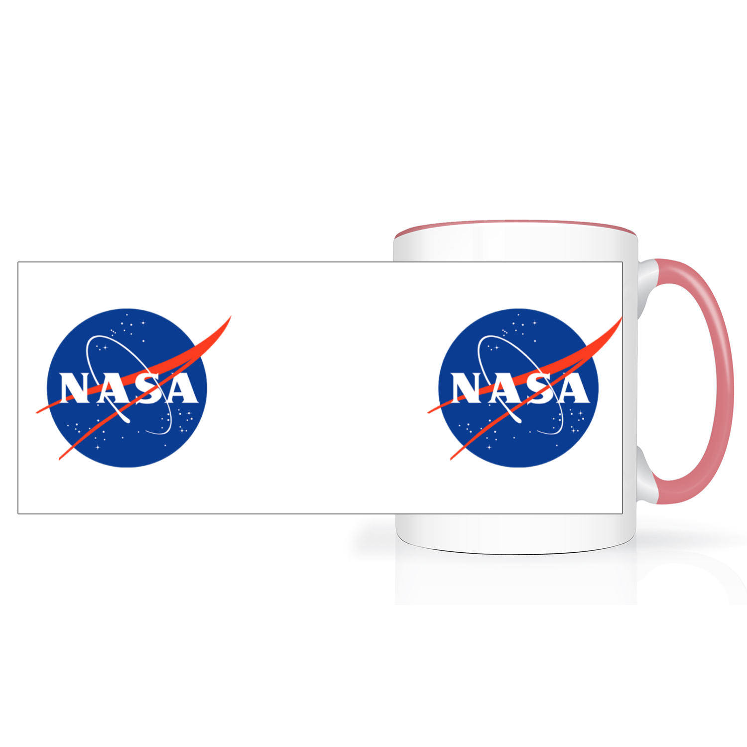 NASA Circle Logo 2 Tone 15oz Mug