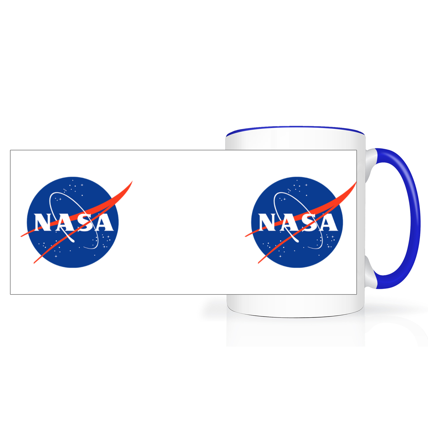 NASA Circle Logo 2 Tone 15oz Mug