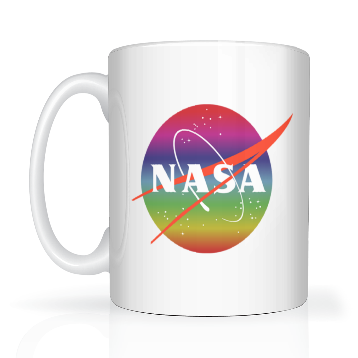 NASA Rainbow 2 Tone 15oz Mug
