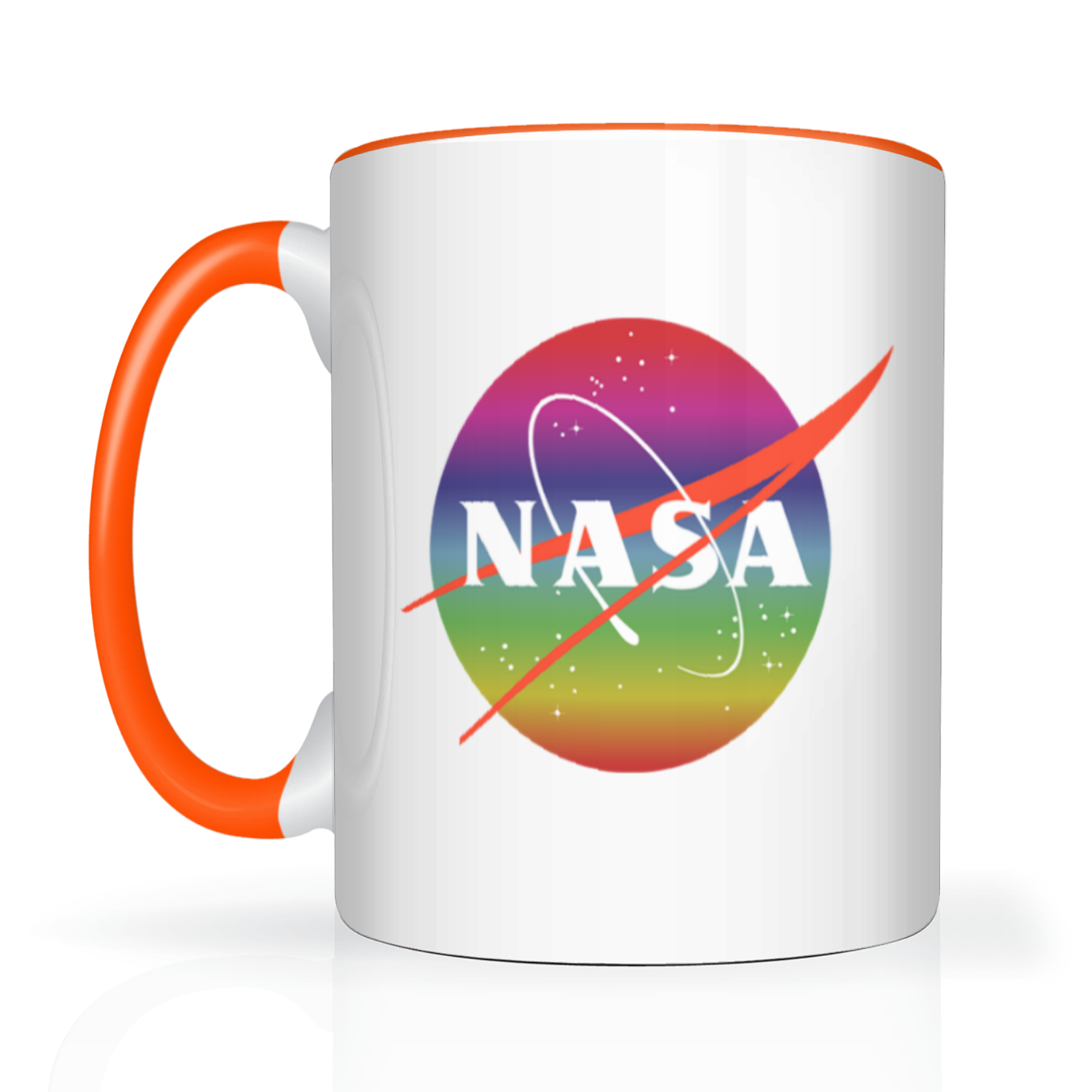 NASA Rainbow 2 Tone 15oz Mug