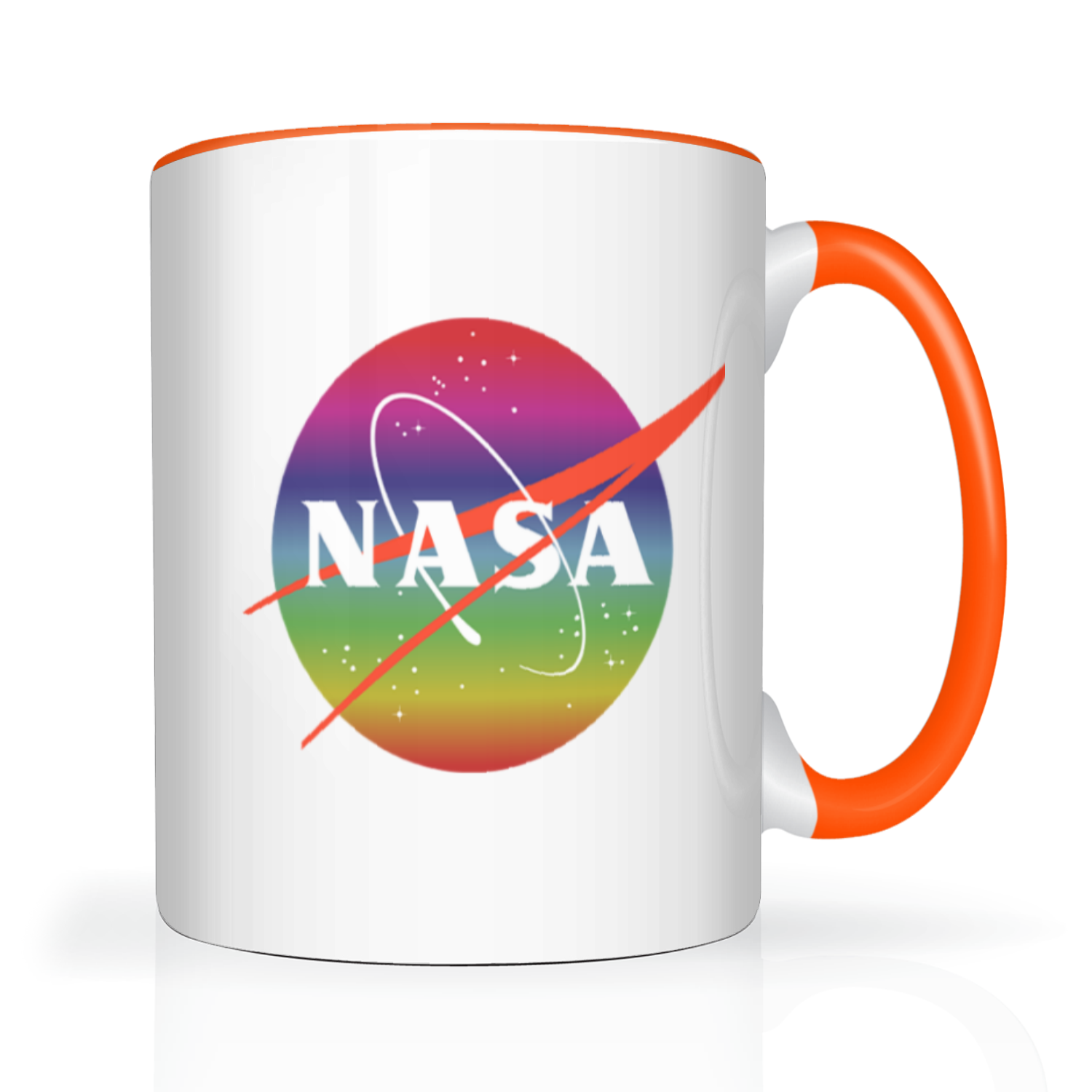NASA Rainbow 2 Tone 15oz Mug