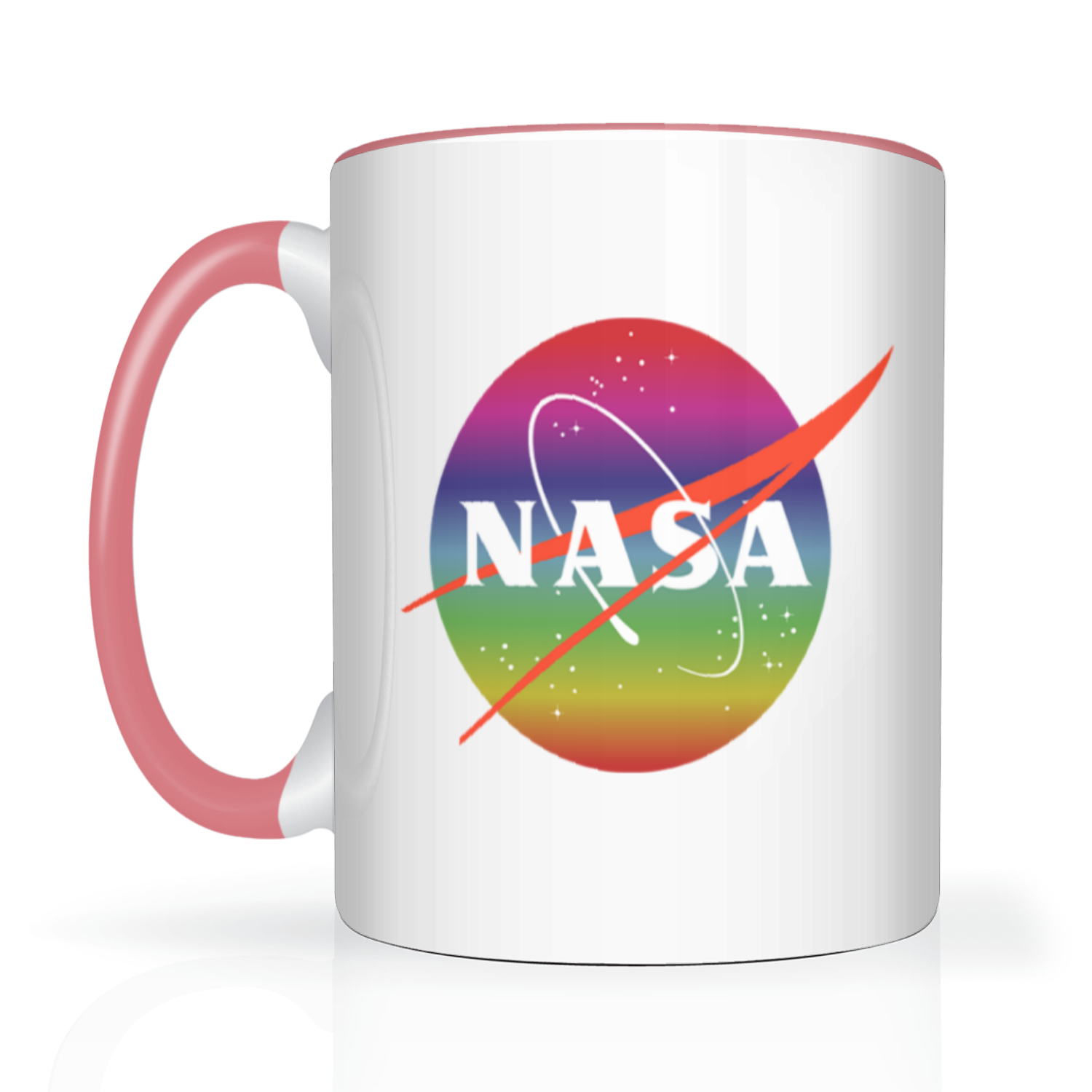 NASA Rainbow 2 Tone 15oz Mug