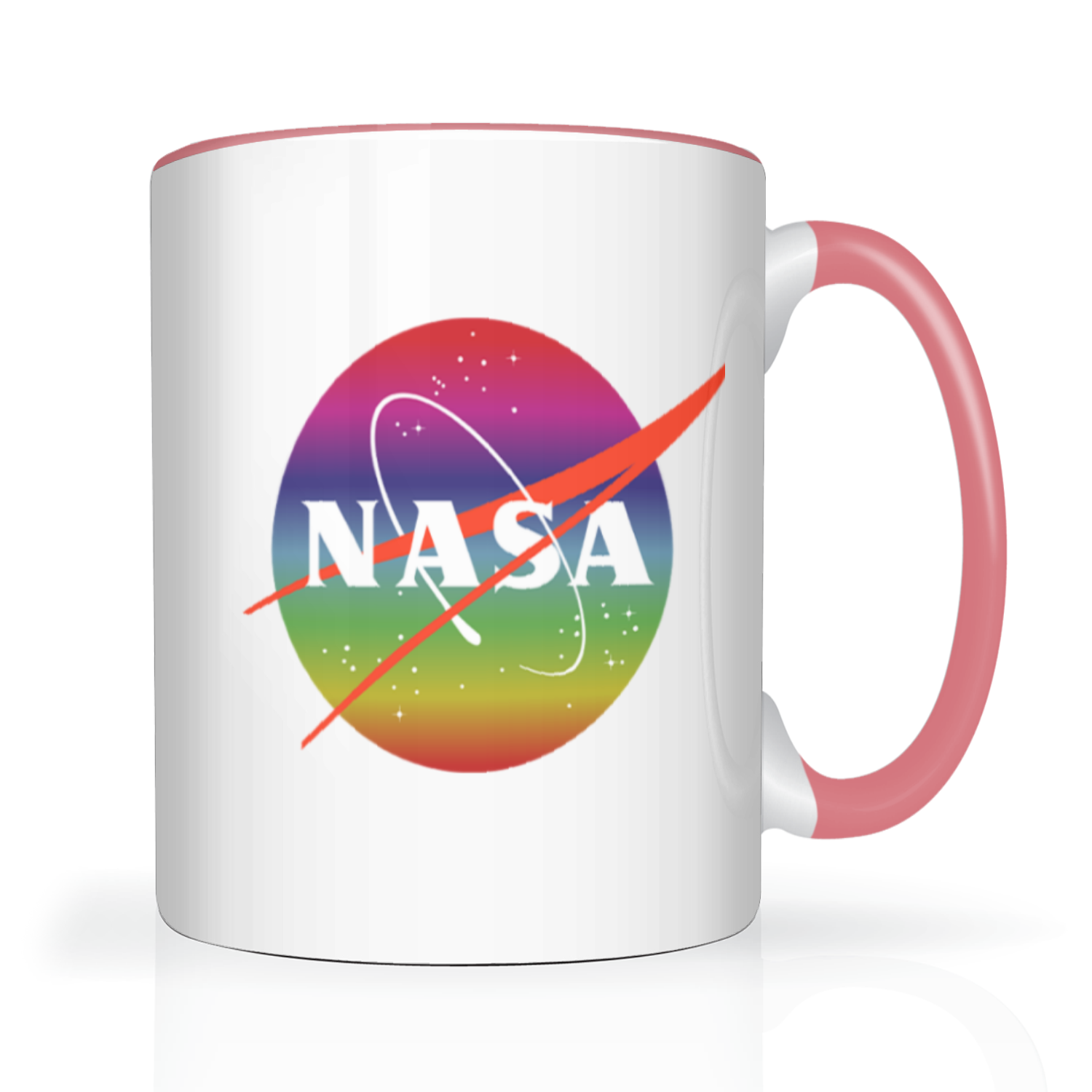 NASA Rainbow 2 Tone 15oz Mug