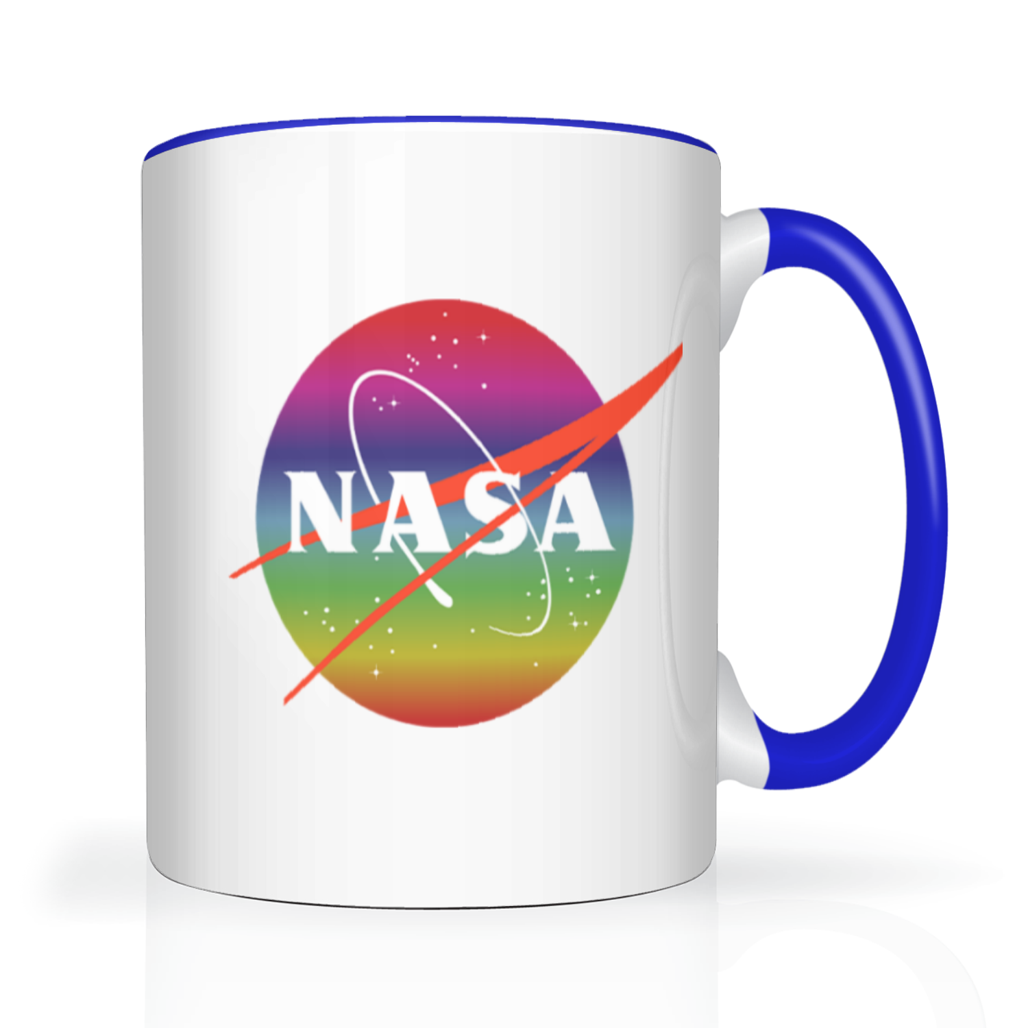 NASA Rainbow 2 Tone 15oz Mug