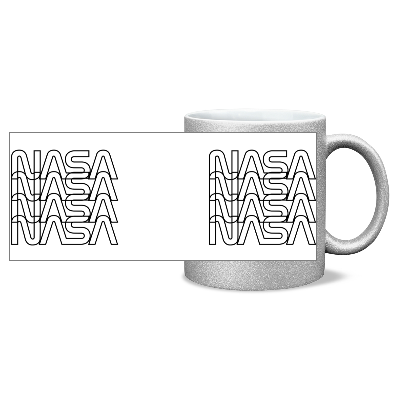 NASA Worm 11oz Sparkling Mug
