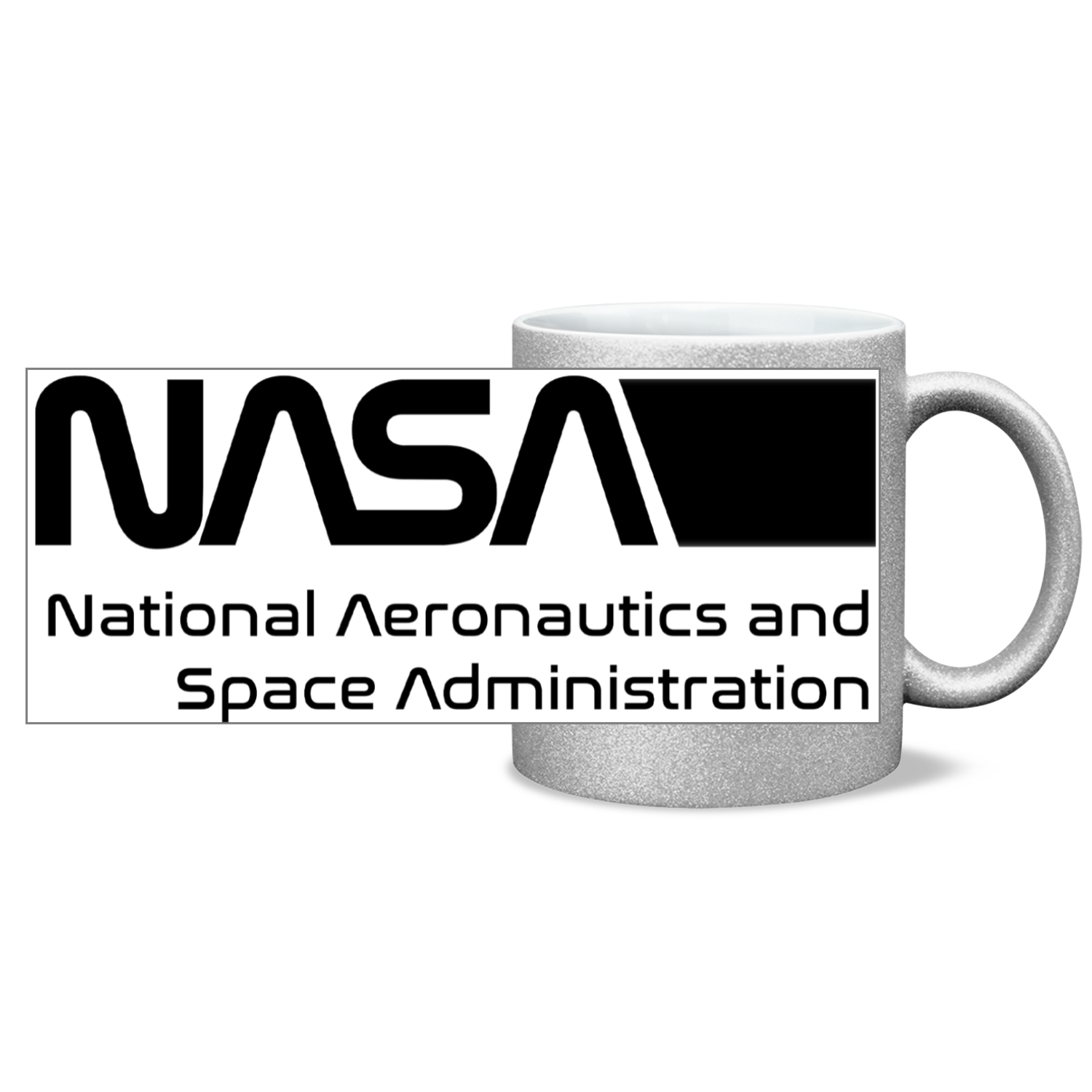 NASA Space Logo 11oz Sparkling Mug