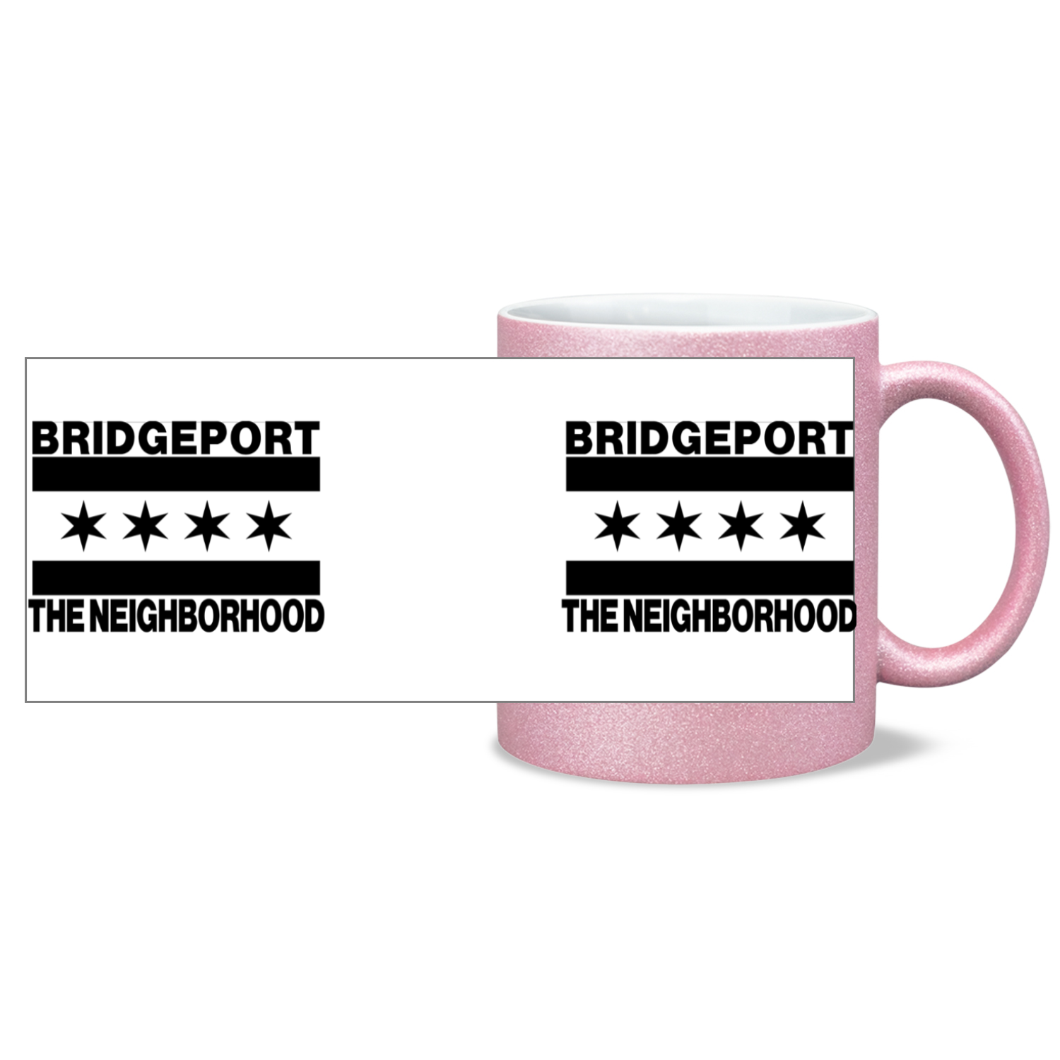 Chicago Flag Bridgeport 11oz Sparkling Mug