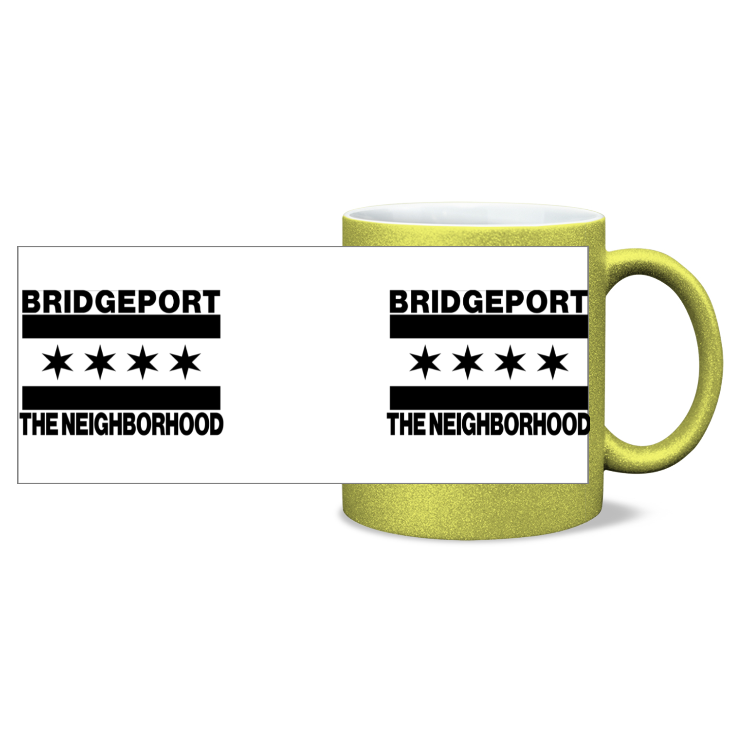 Chicago Flag Bridgeport 11oz Sparkling Mug