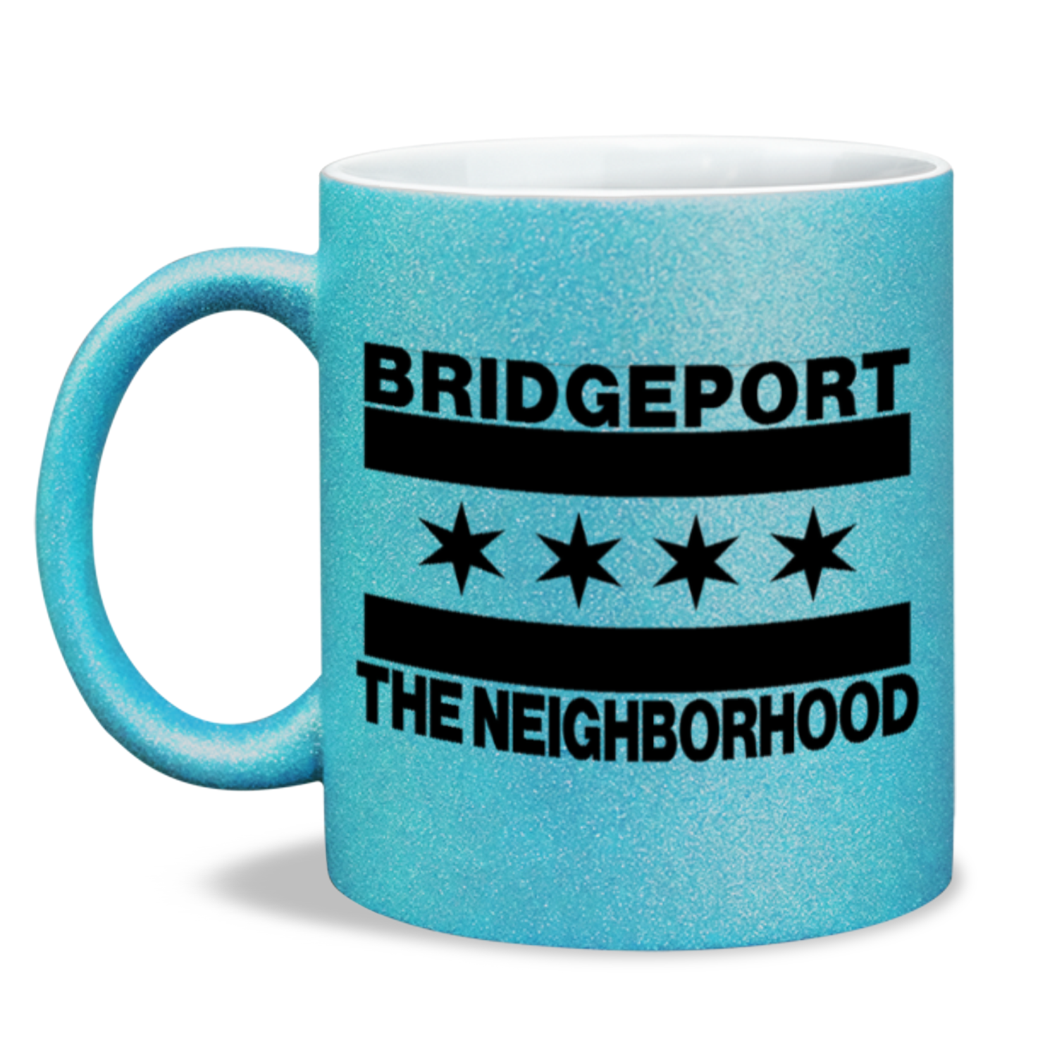 Chicago Flag Bridgeport 11oz Sparkling Mug
