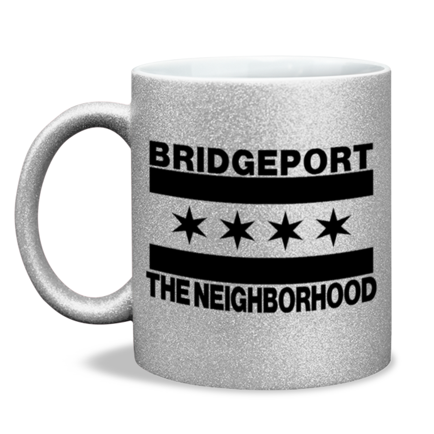 Chicago Flag Bridgeport 11oz Sparkling Mug