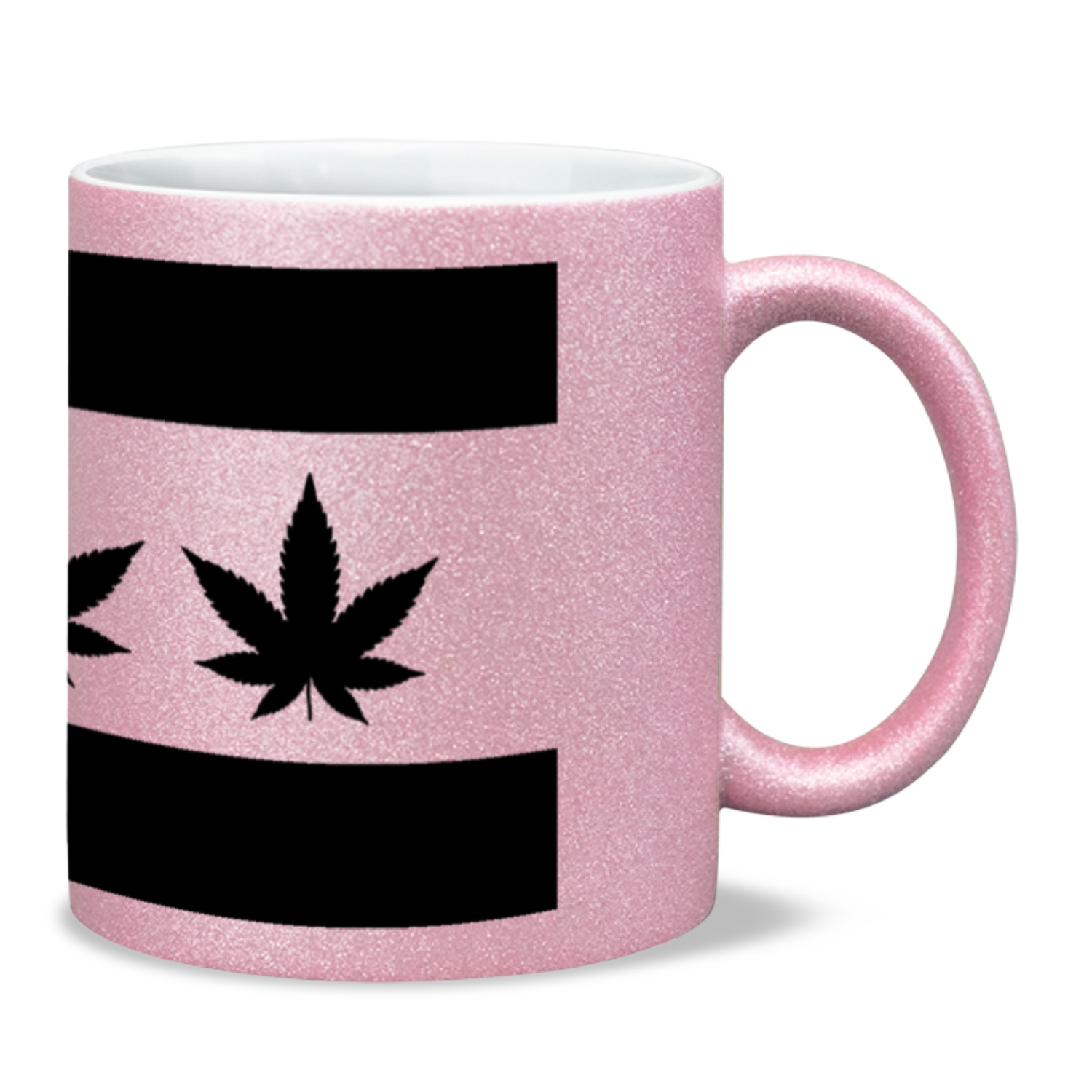Chicago Flag Four Pot Leaf 11oz Sparkling Mug