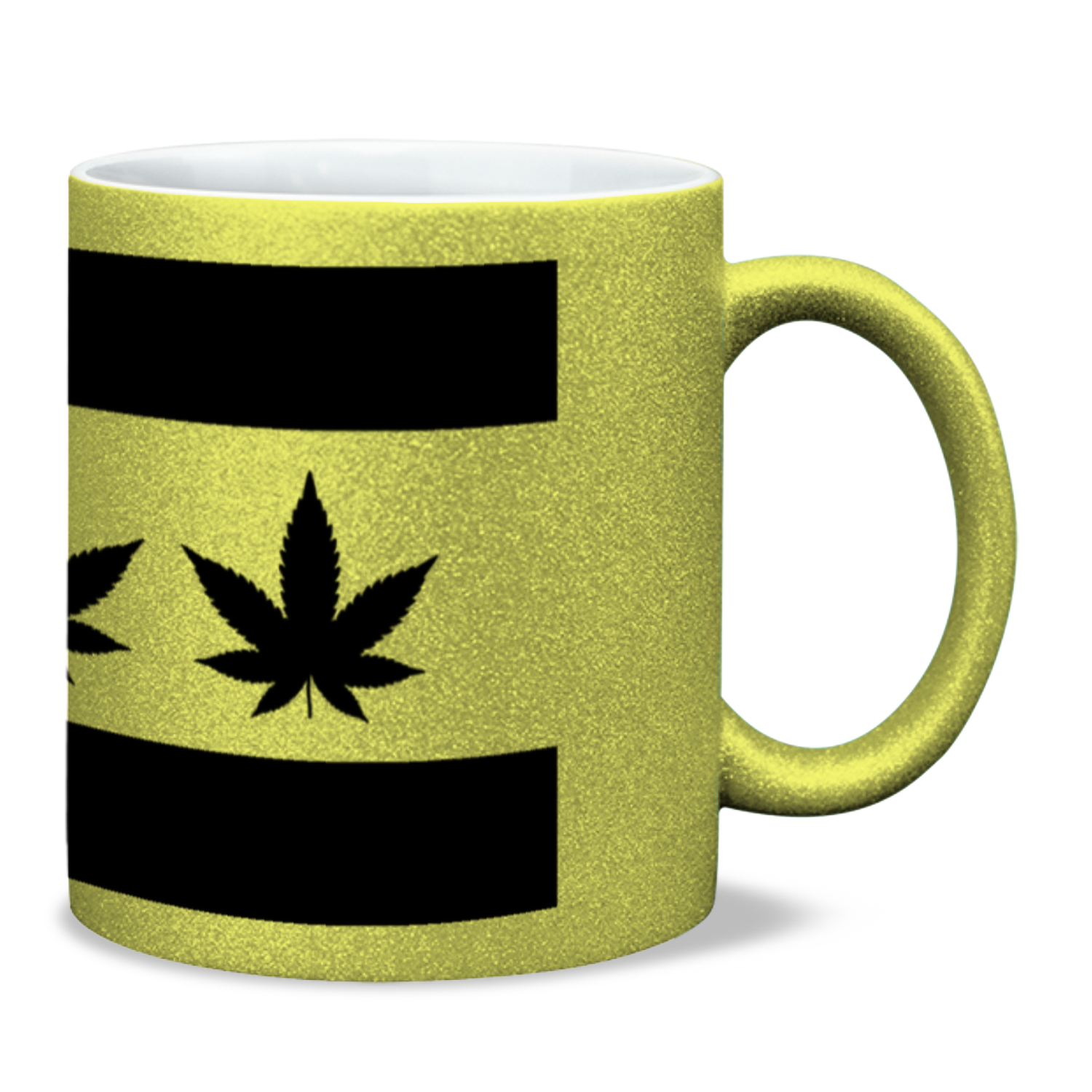 Chicago Flag Four Pot Leaf 11oz Sparkling Mug