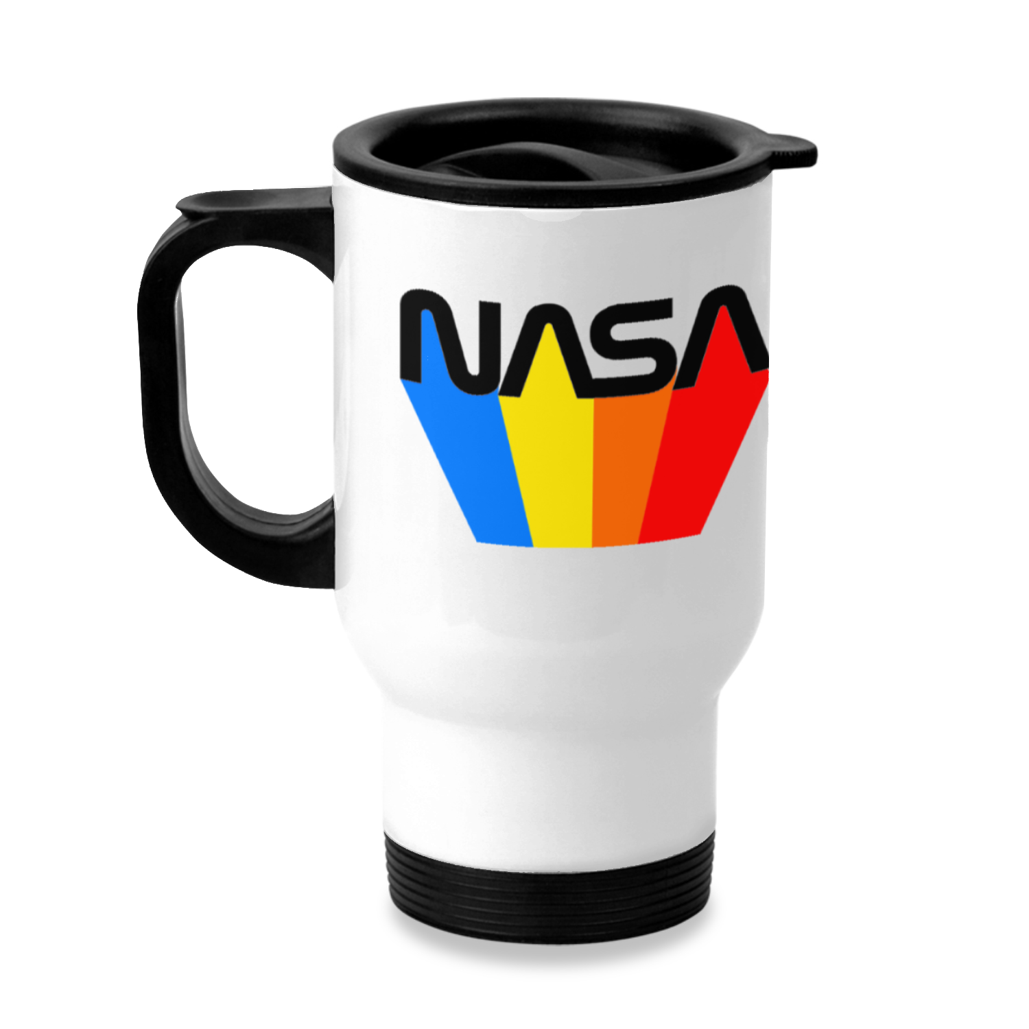 NASA 80’s Retro Stainless Steel Travel Mug
