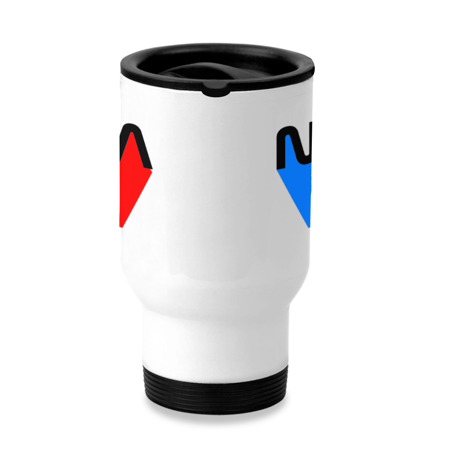 NASA 80’s Retro Stainless Steel Travel Mug