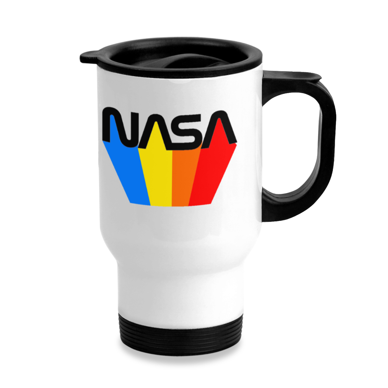 NASA 80’s Retro Stainless Steel Travel Mug