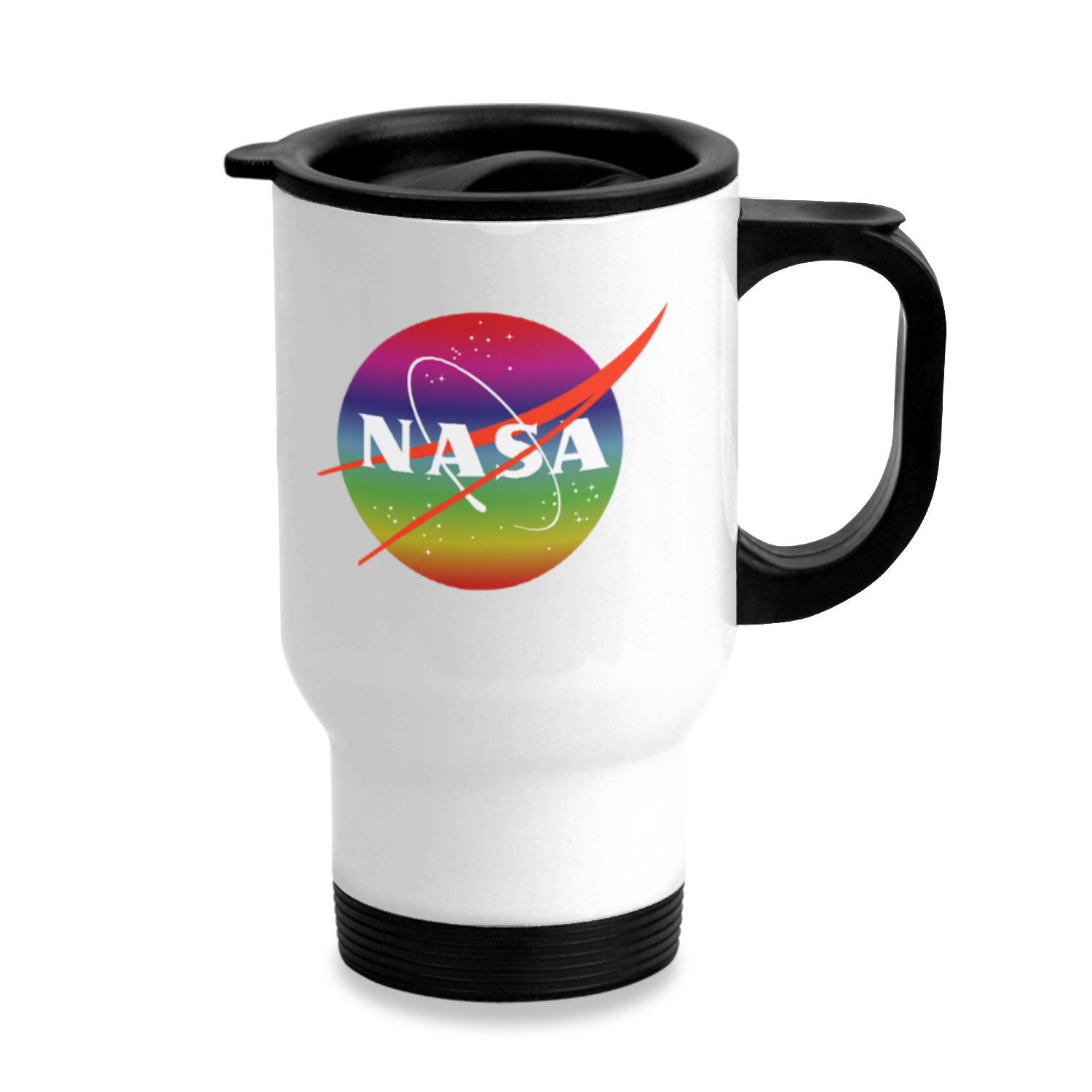 NASA Rainbow Stainless Steel Travel Mug