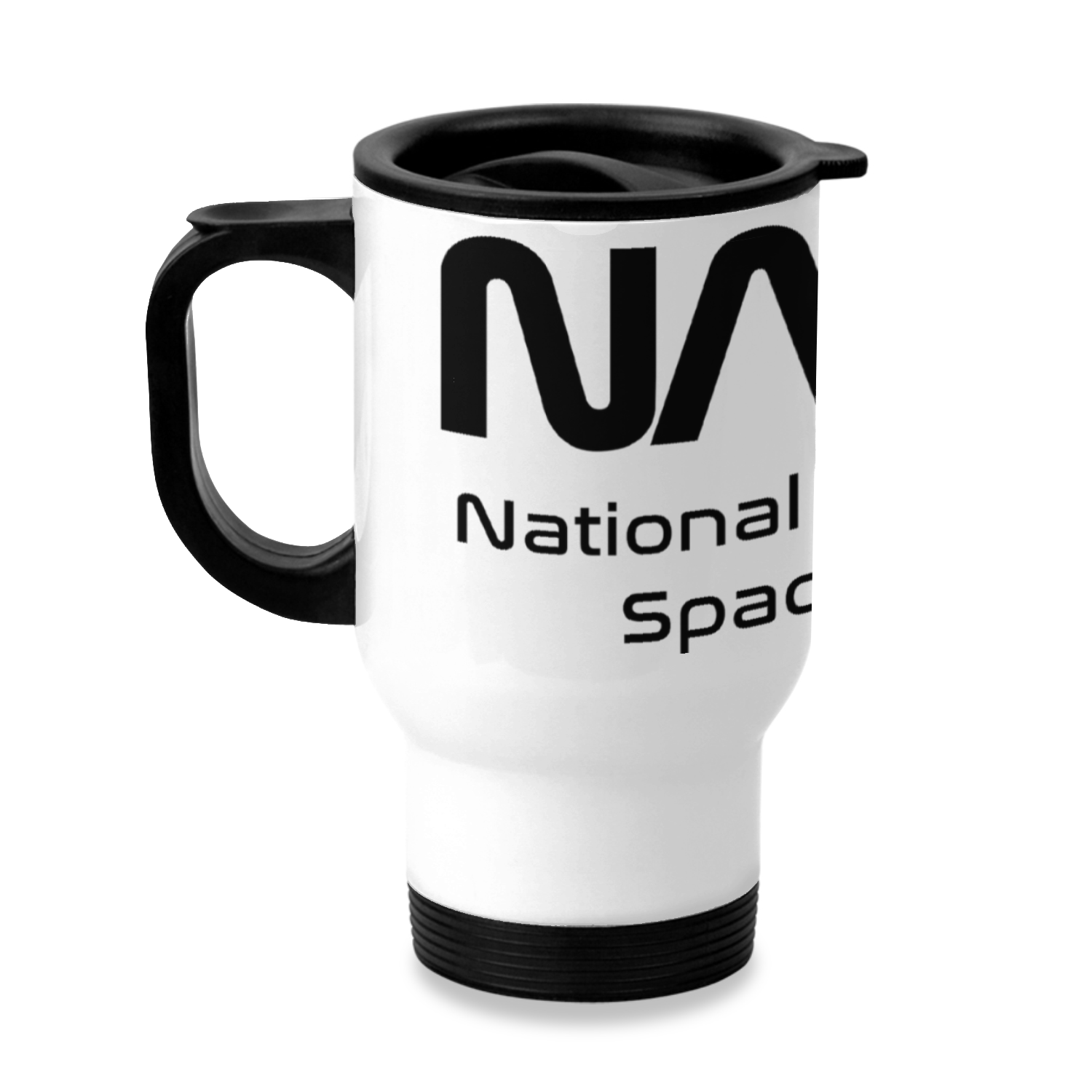 NASA Space Logo Stainless Steel Travel Mug