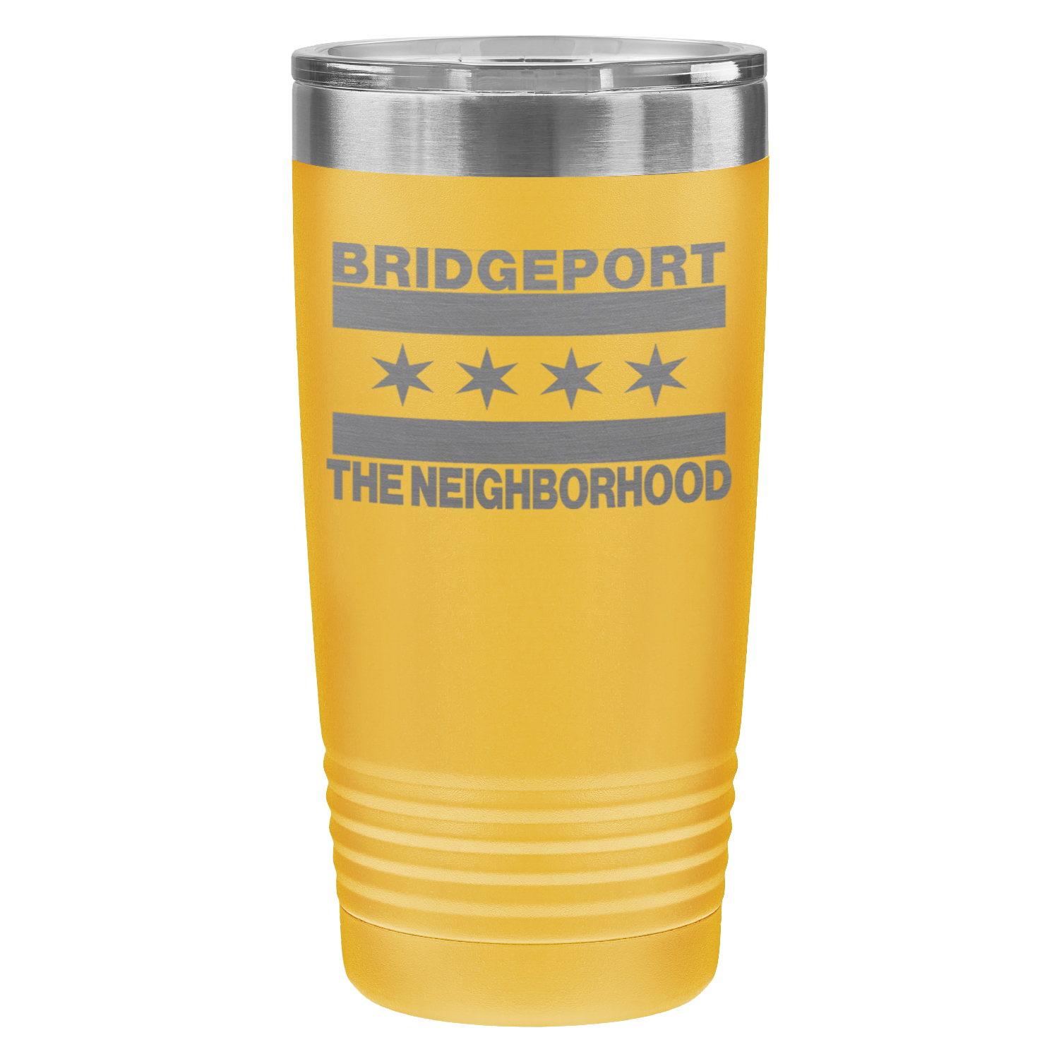 Chicago Flag Bridgeport 20oz Lazer Tumbler