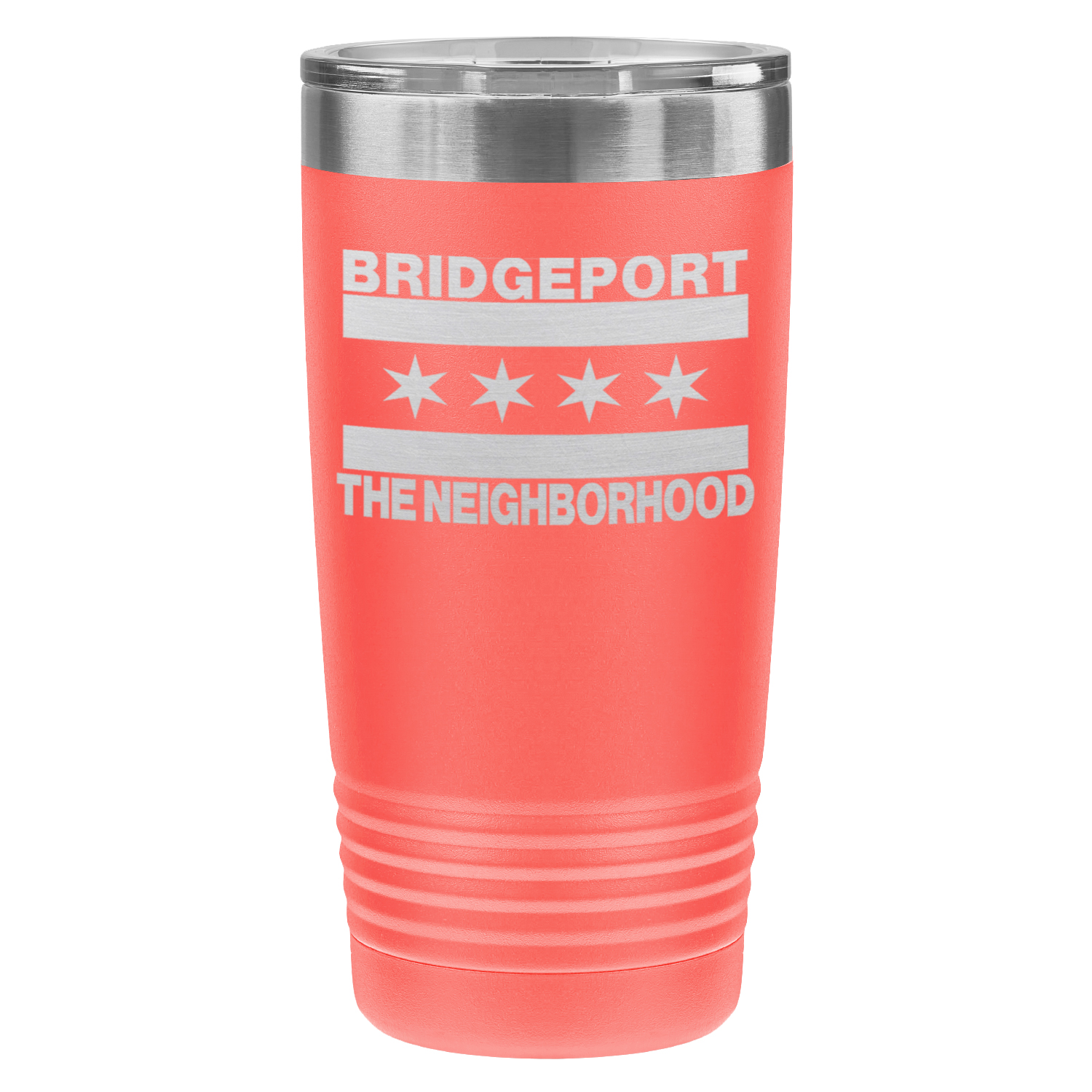 Chicago Flag Bridgeport 20oz Lazer Tumbler