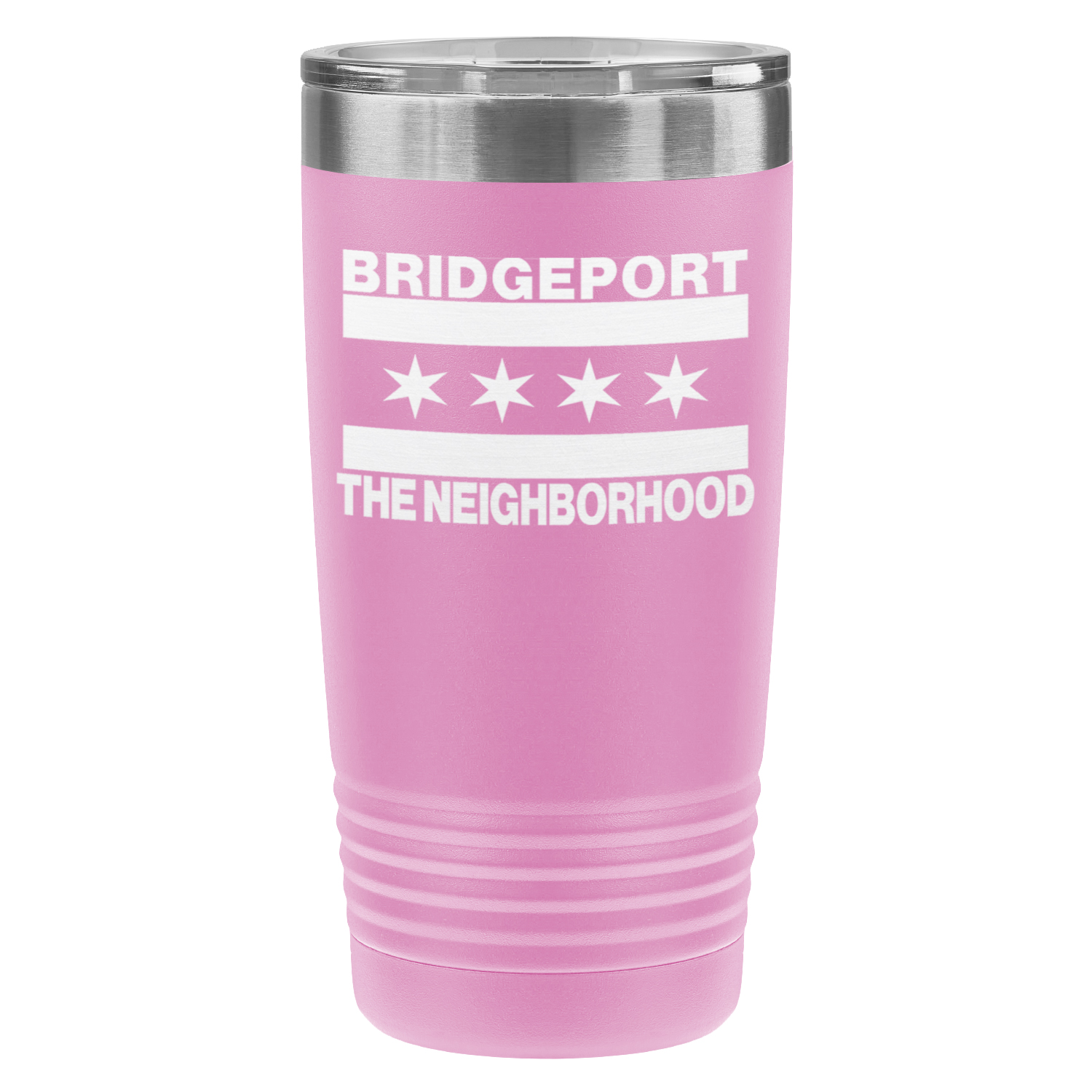 Chicago Flag Bridgeport 20oz Lazer Tumbler