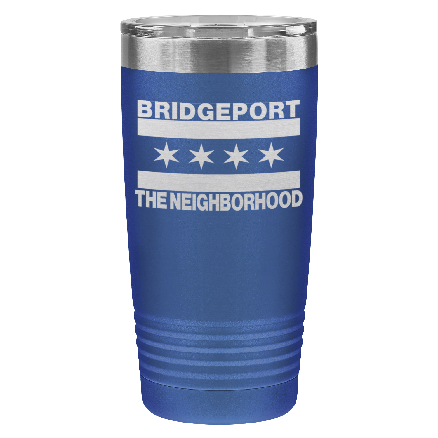 Chicago Flag Bridgeport 20oz Lazer Tumbler