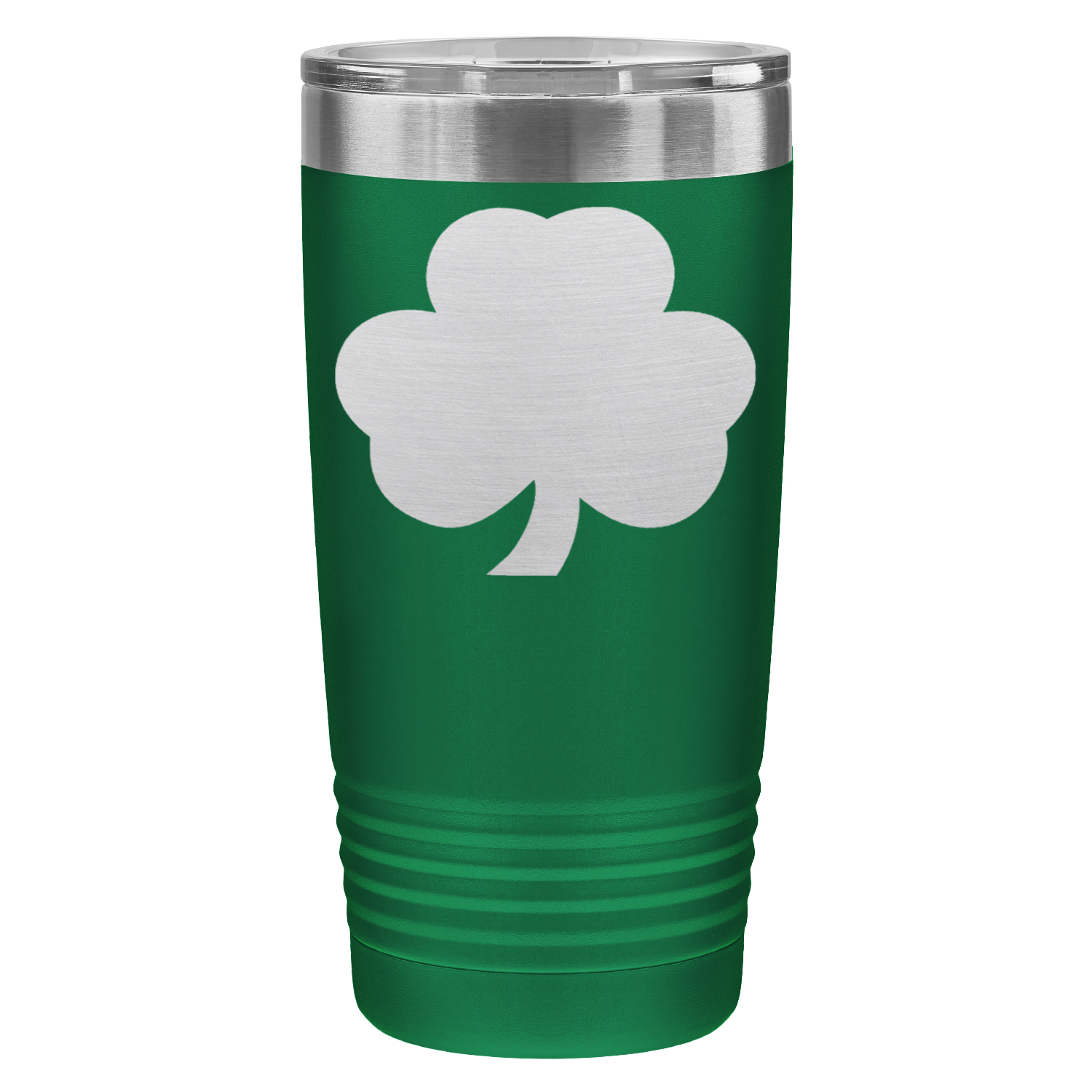 Chicago Flag Shamrock St. Patty’s 20oz Lazer Tumbler