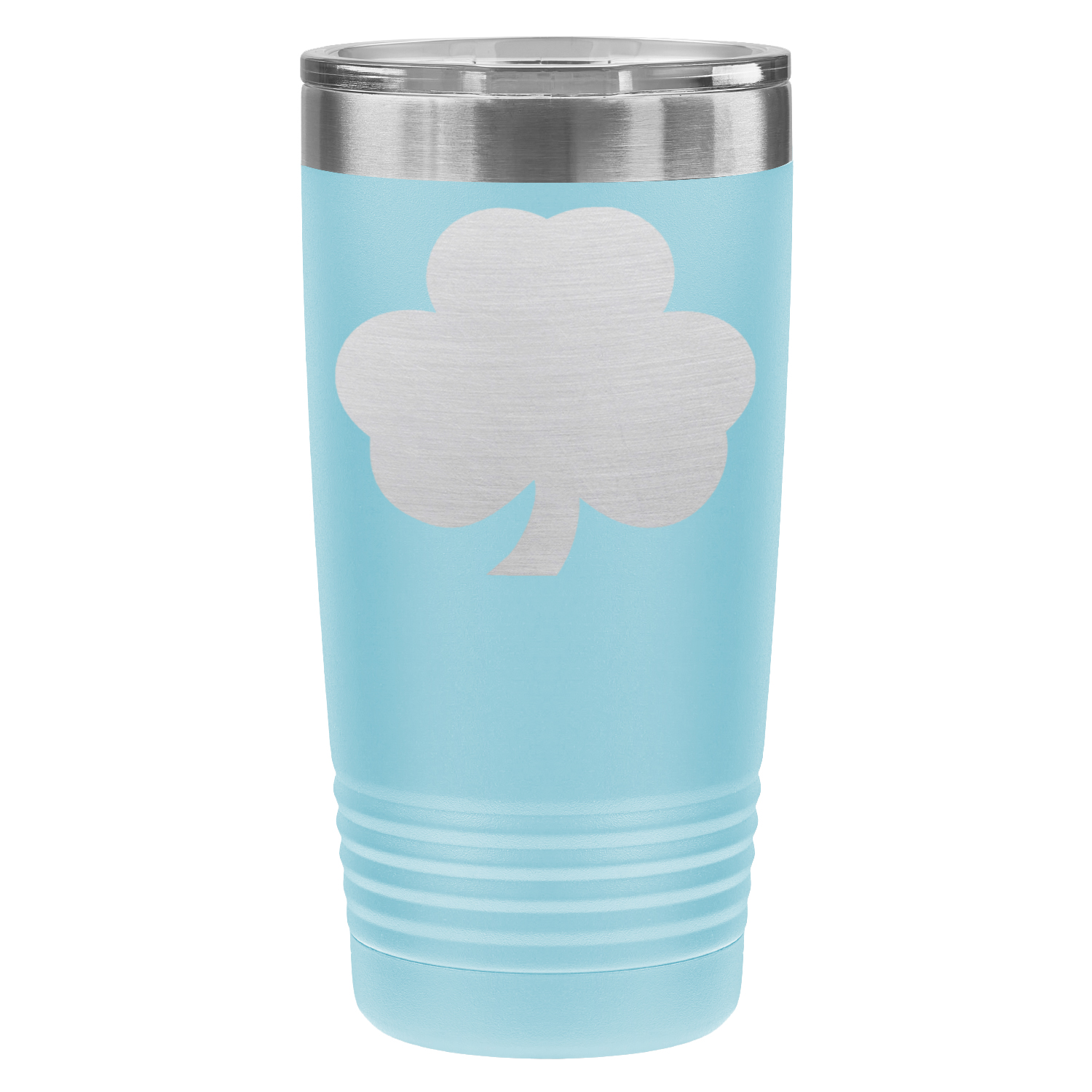 Chicago Flag Shamrock St. Patty’s 20oz Lazer Tumbler