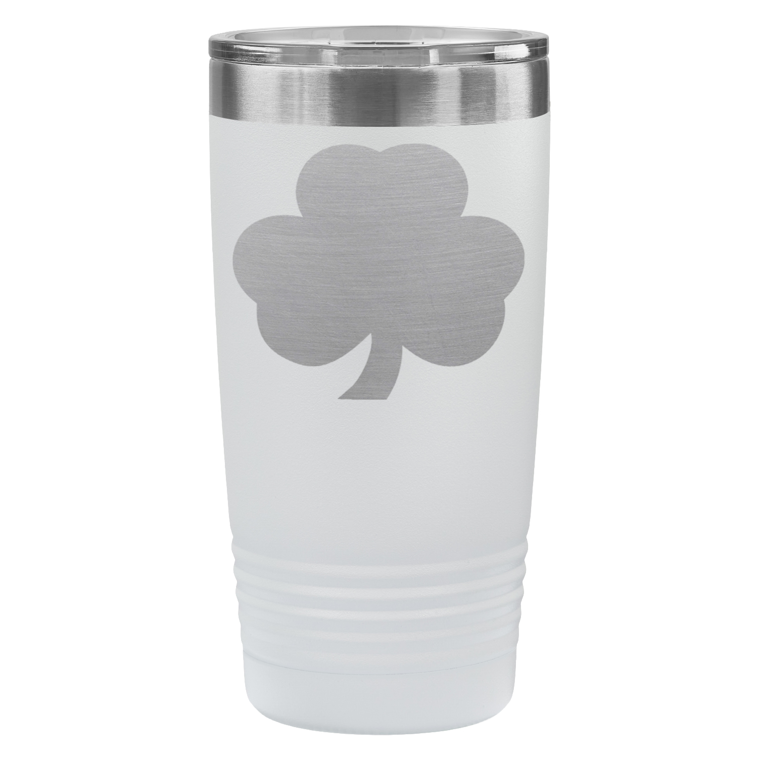 Chicago Flag Shamrock St. Patty’s 20oz Lazer Tumbler