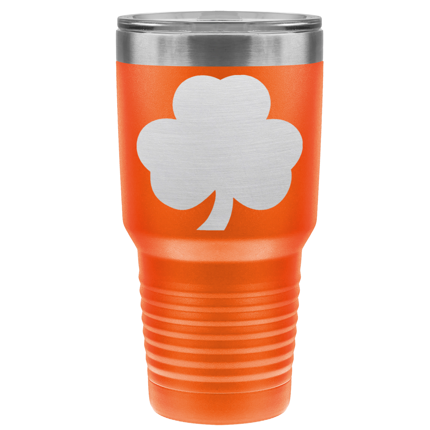 Chicago Flag Shamrock St. Patty’s 30oz Lazer Tumbler