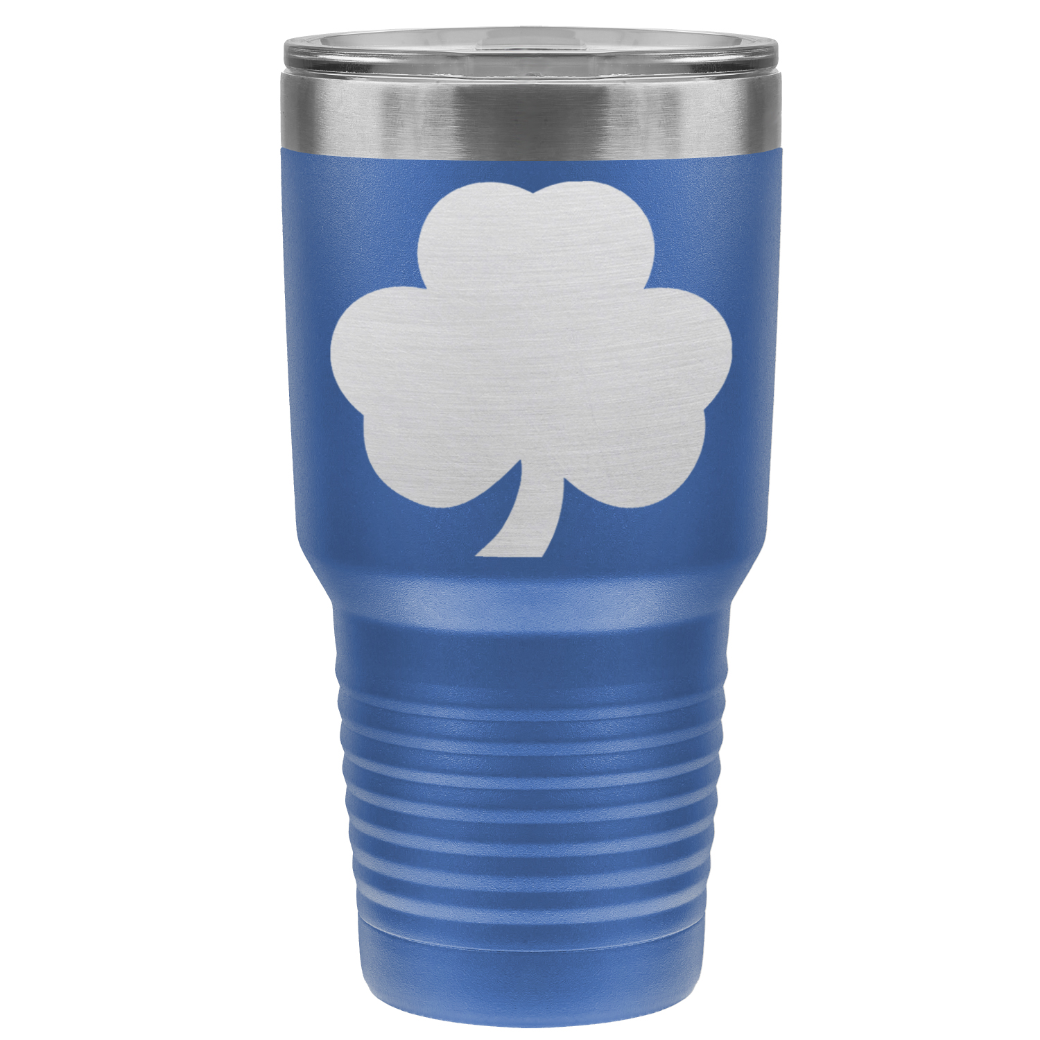 Chicago Flag Shamrock St. Patty’s 30oz Lazer Tumbler