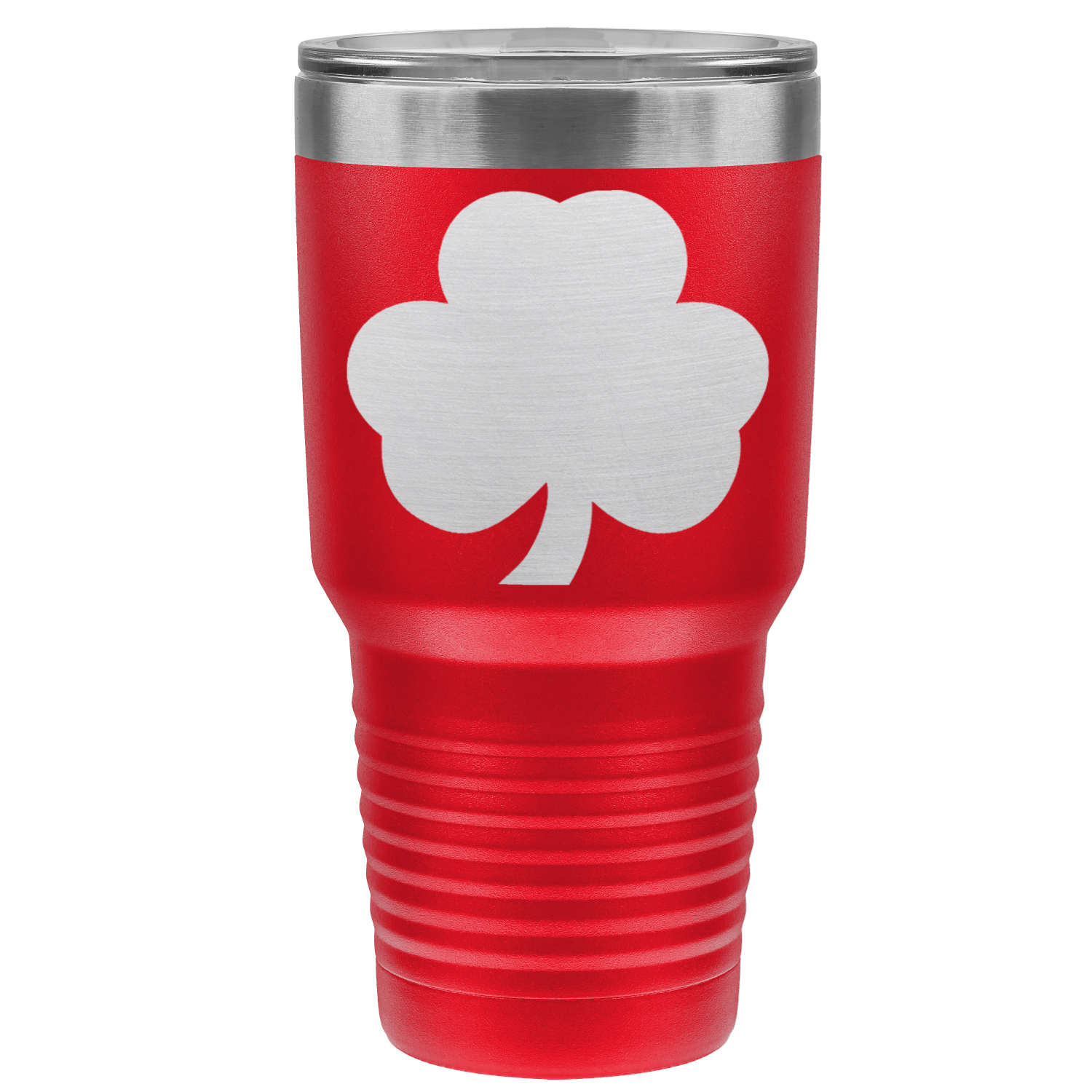 Chicago Flag Shamrock St. Patty’s 30oz Lazer Tumbler