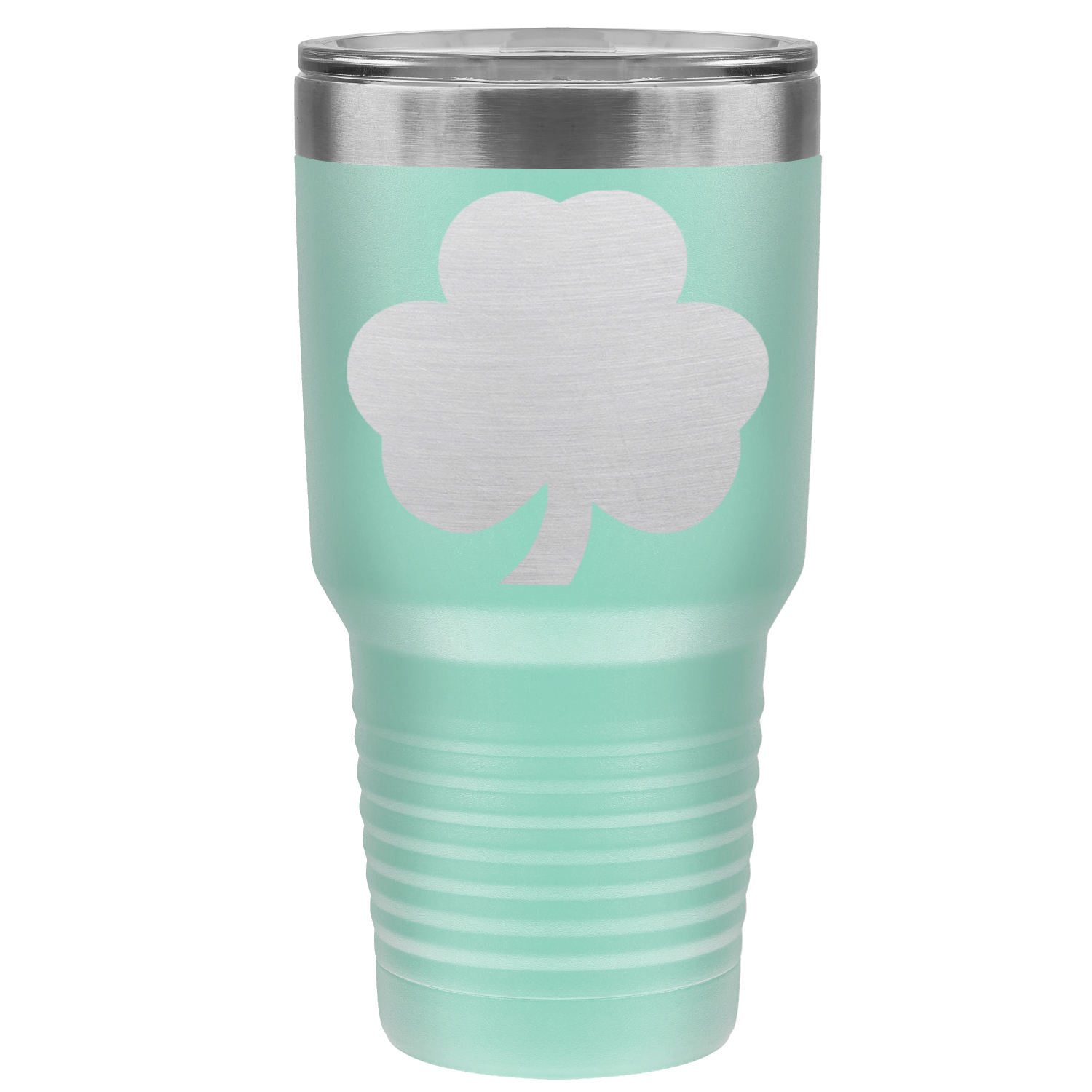 Chicago Flag Shamrock St. Patty’s 30oz Lazer Tumbler
