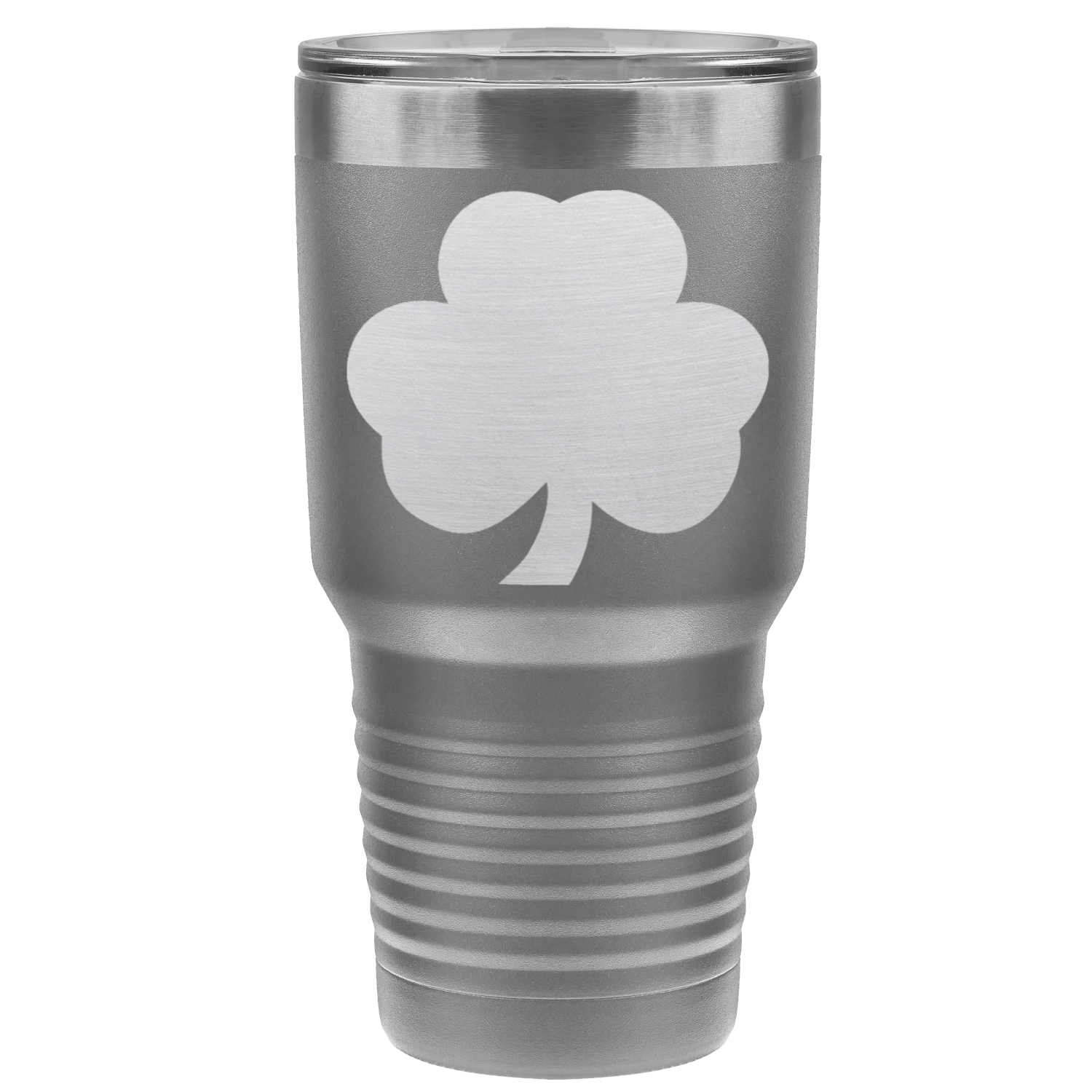 Chicago Flag Shamrock St. Patty’s 30oz Lazer Tumbler