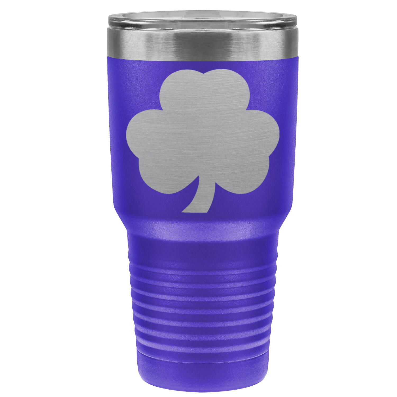 Chicago Flag Shamrock St. Patty’s 30oz Lazer Tumbler