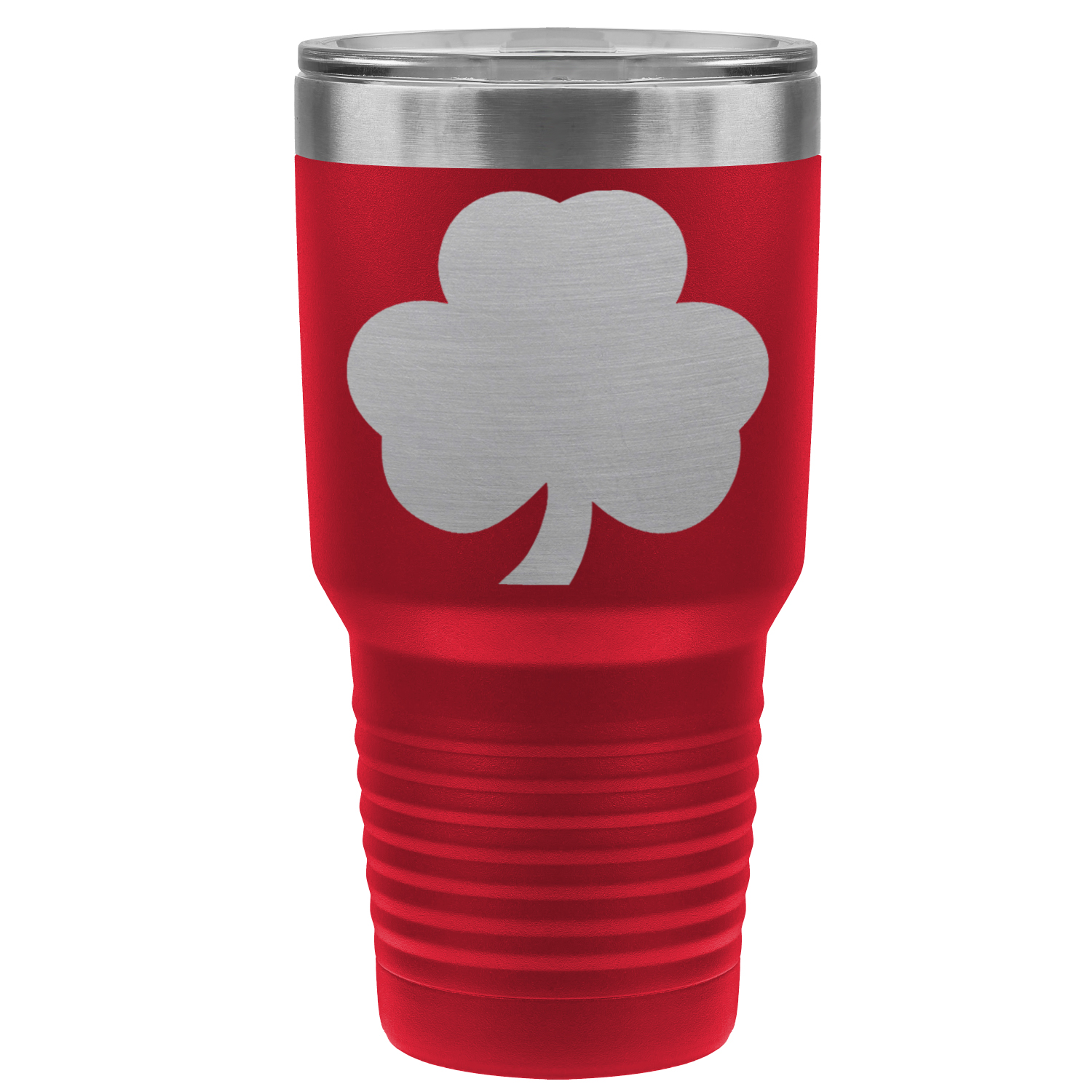 Chicago Flag Shamrock St. Patty’s 30oz Lazer Tumbler