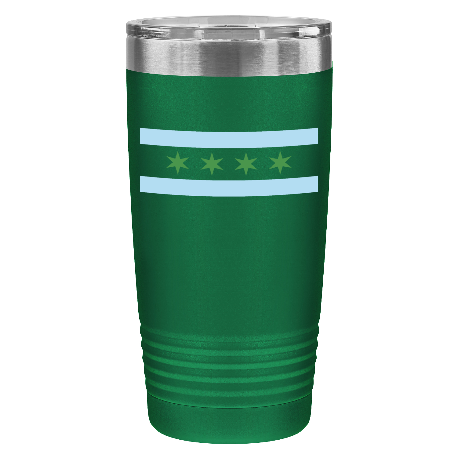 Chicago Flag St. Patty’s 20oz UV Tumbler