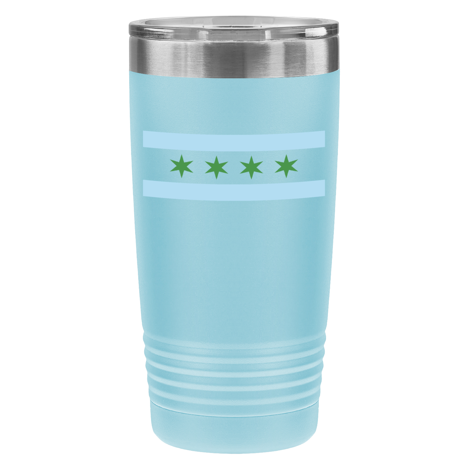 Chicago Flag St. Patty’s 20oz UV Tumbler