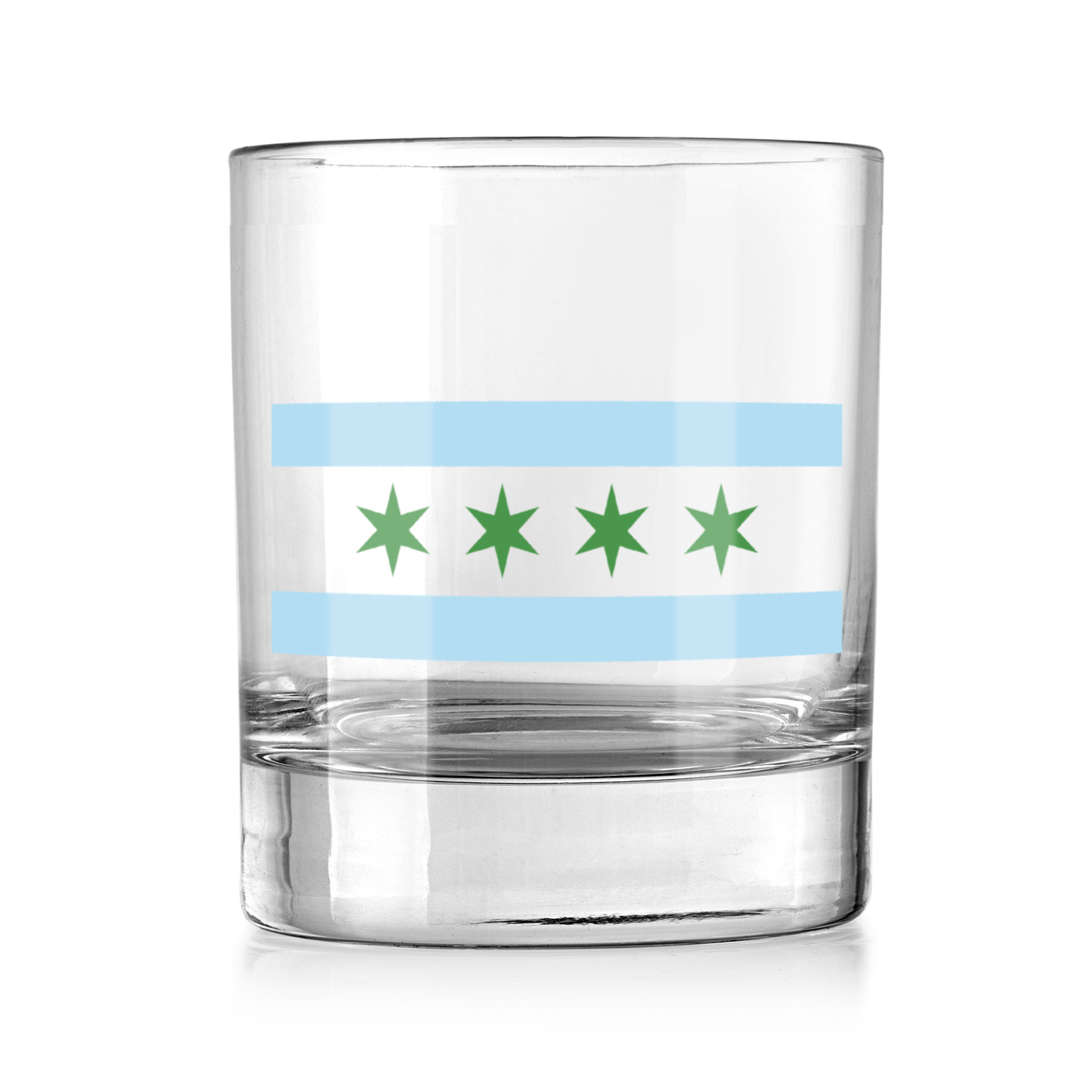 Chicago Flag St. Patty’s Whiskey Tumbler