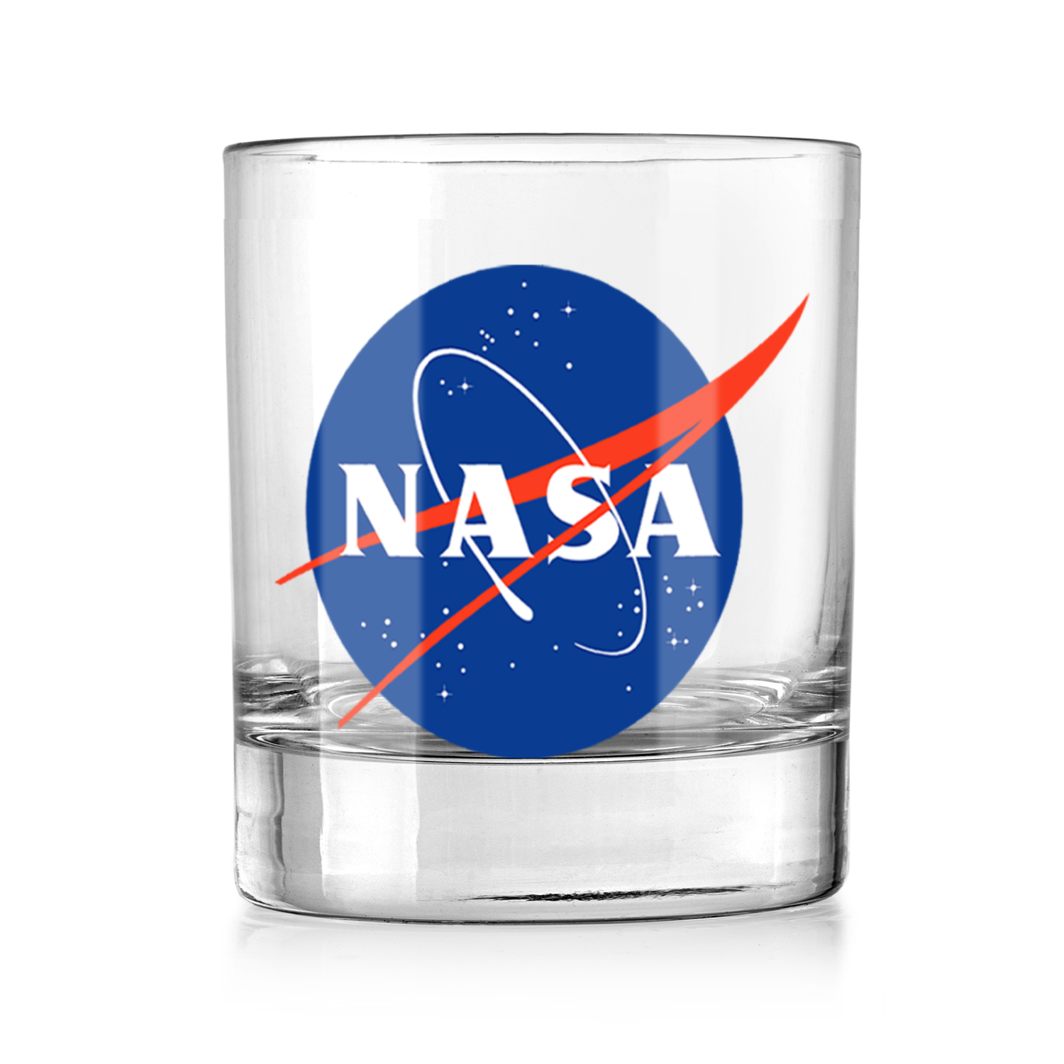 NASA Circle Logo Whiskey Tumbler