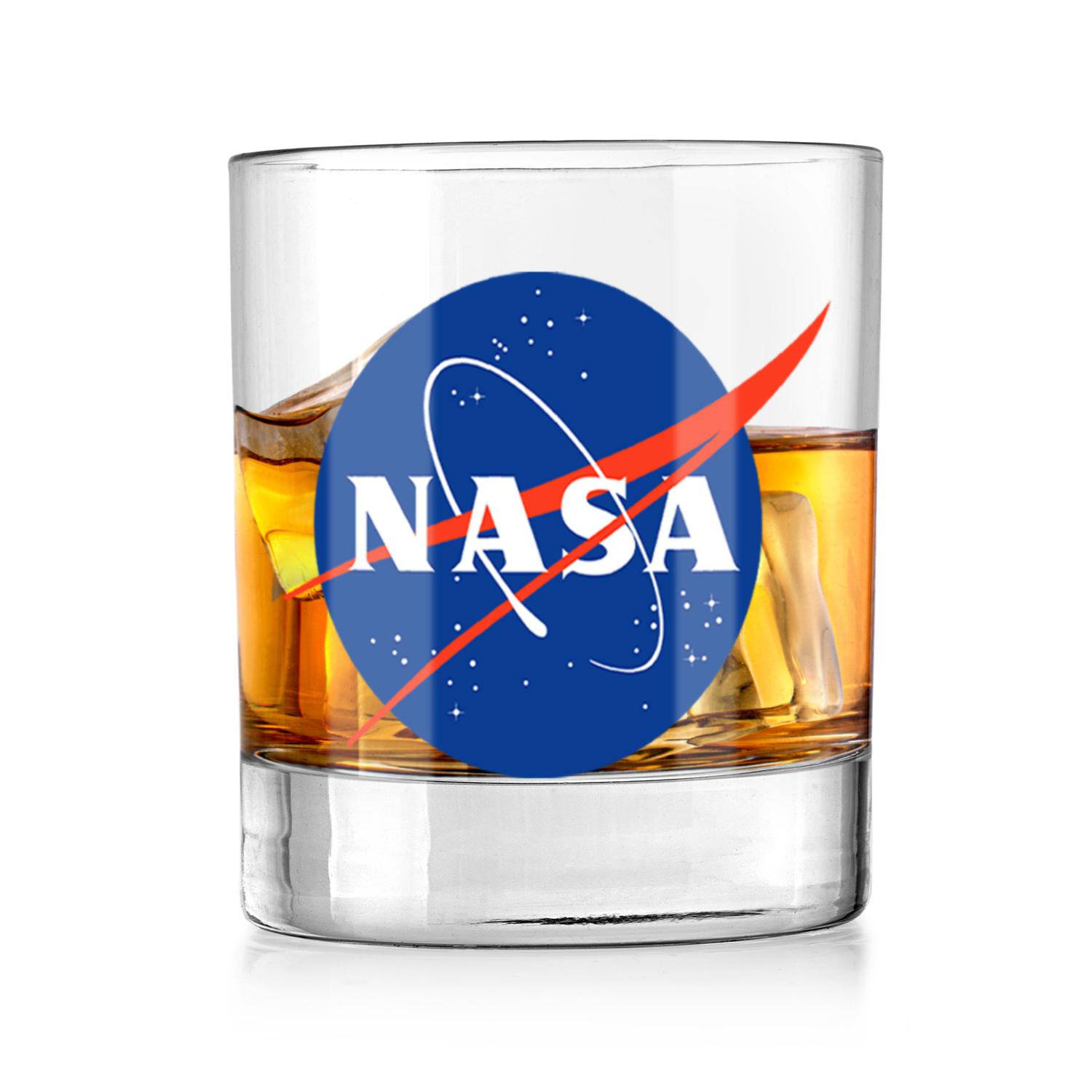 NASA Circle Logo Whiskey Tumbler