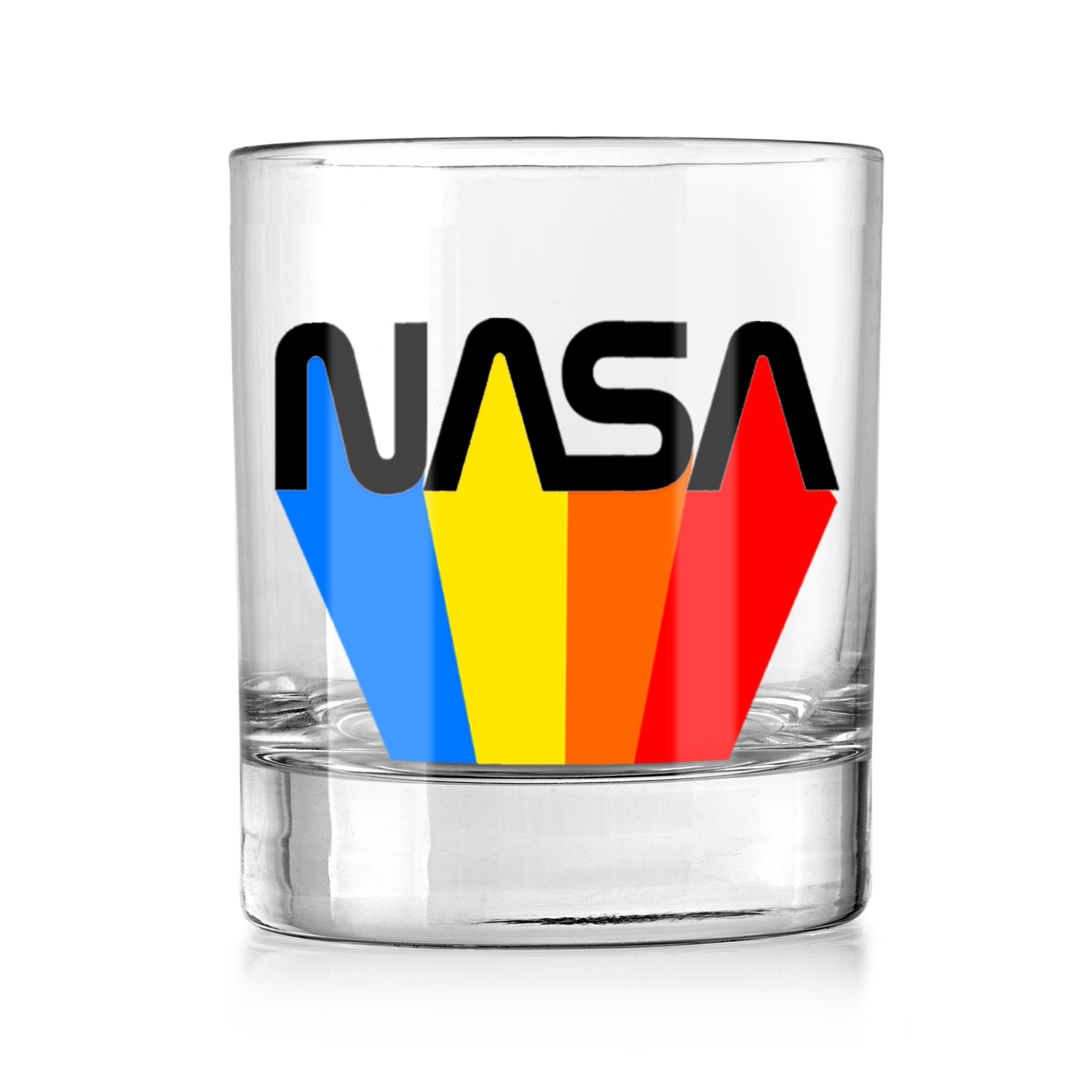 NASA 80’s Retro Whiskey Tumbler