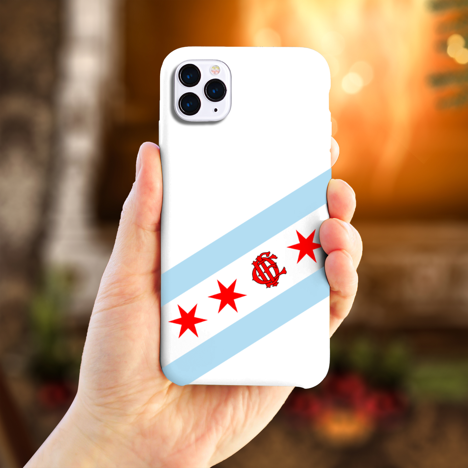 Chicago Flag FD/EMT Slim Phone Case