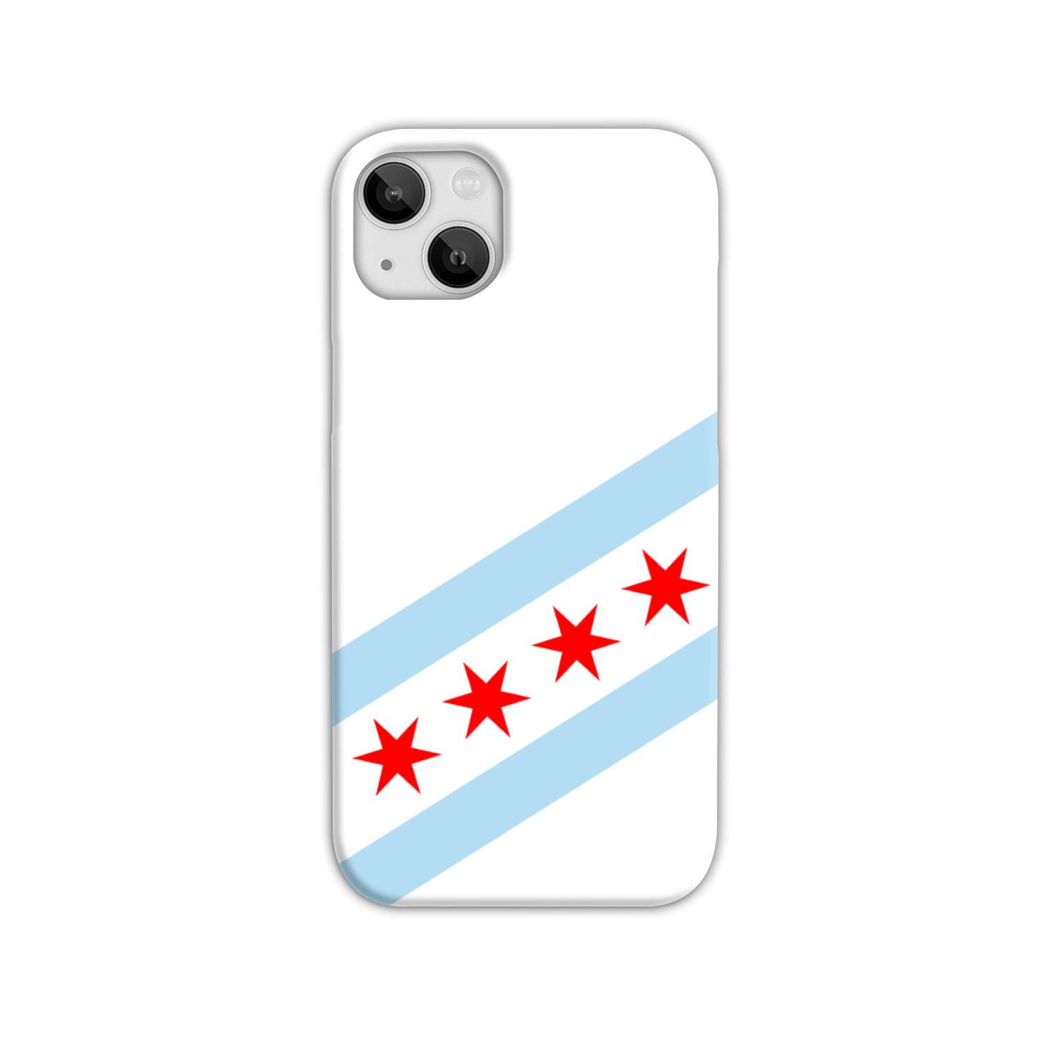 Chicago Flag Slim Phone Case