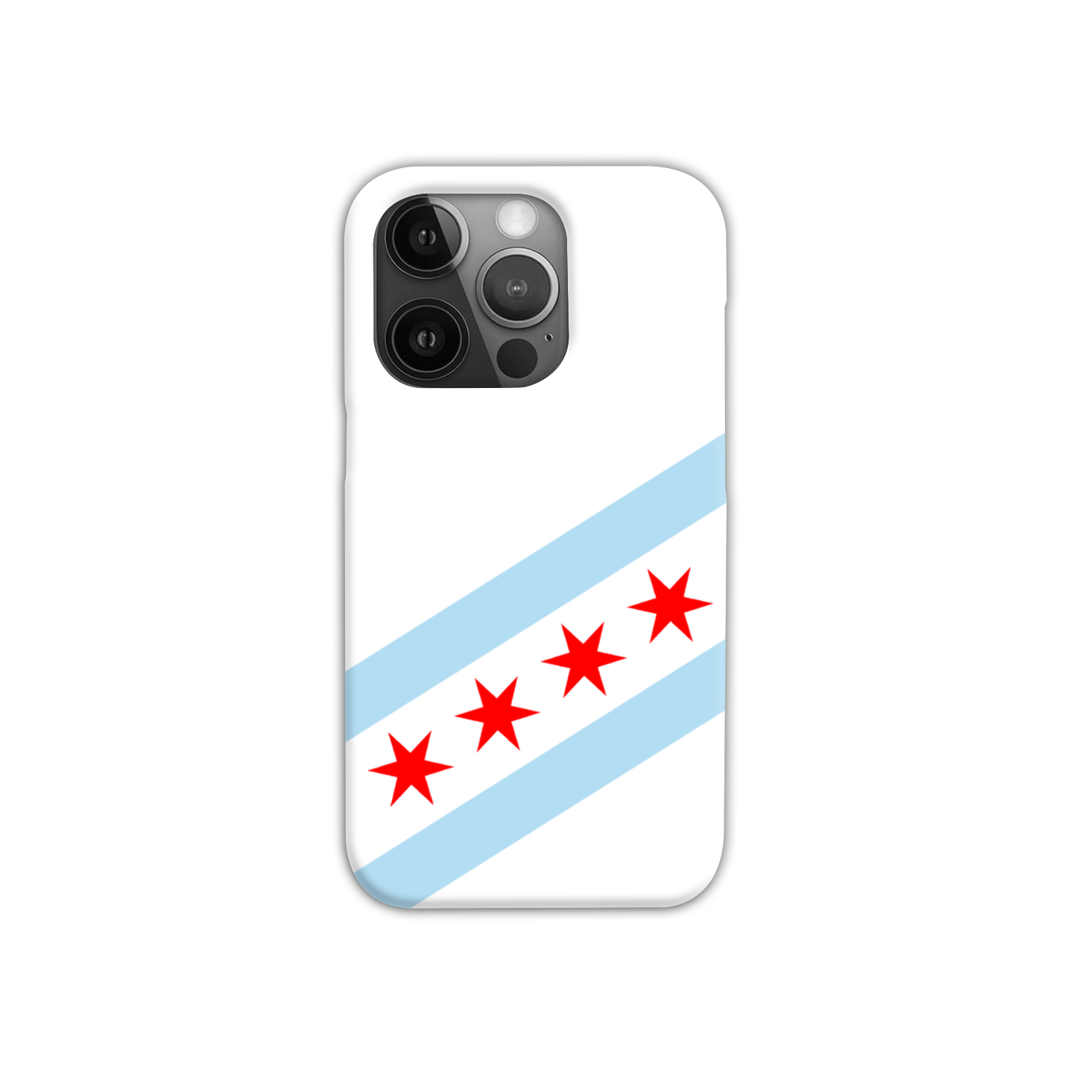 Chicago Flag Slim Phone Case