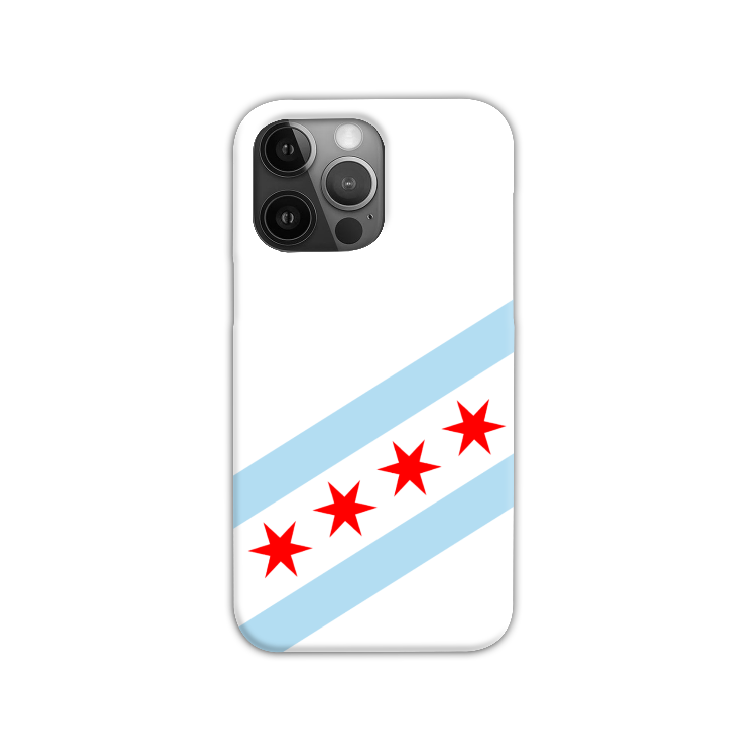 Chicago Flag Slim Phone Case