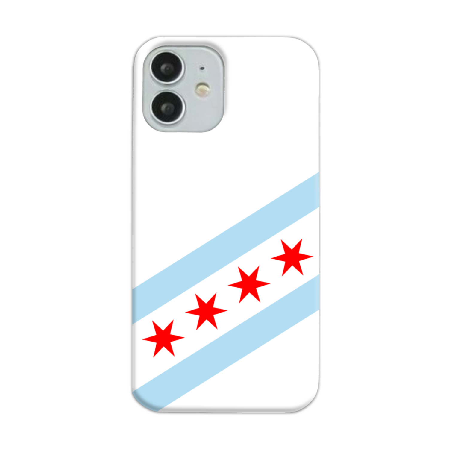 Chicago Flag Slim Phone Case