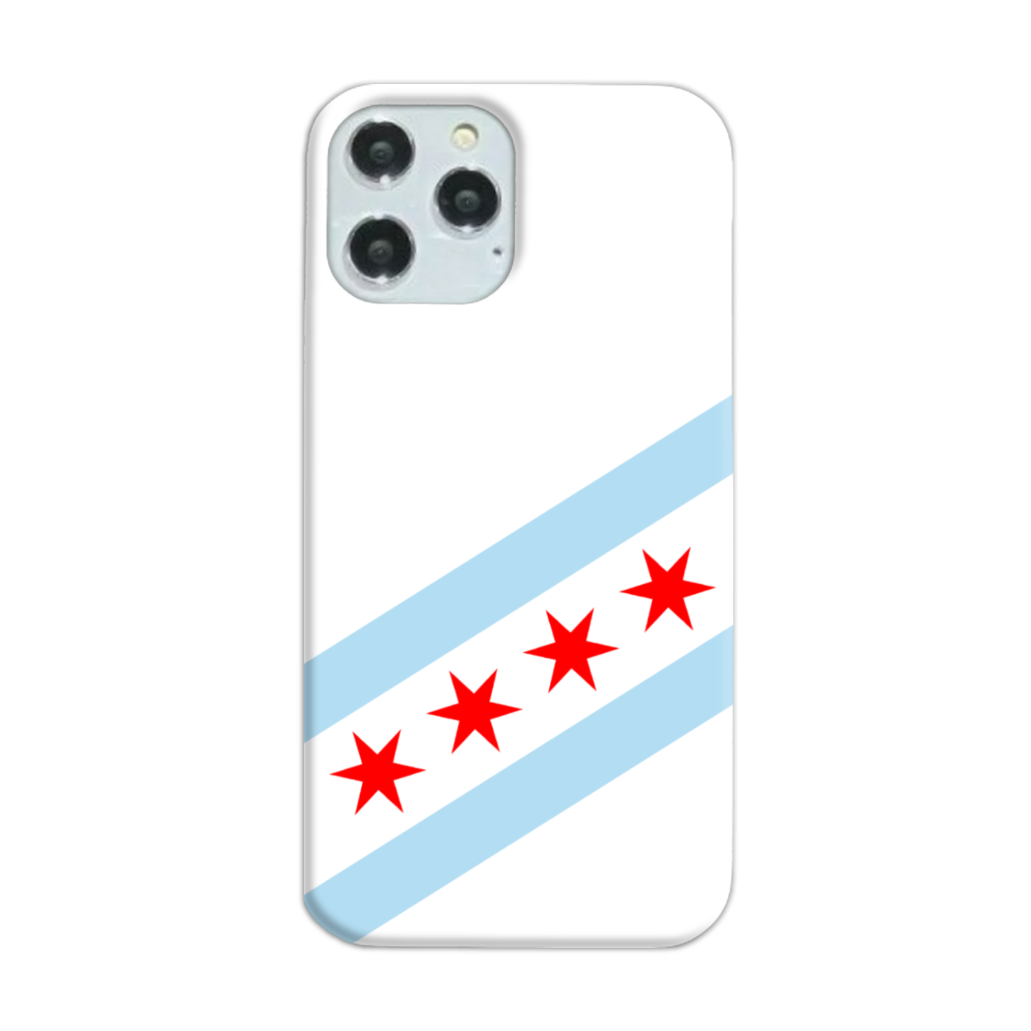 Chicago Flag Slim Phone Case