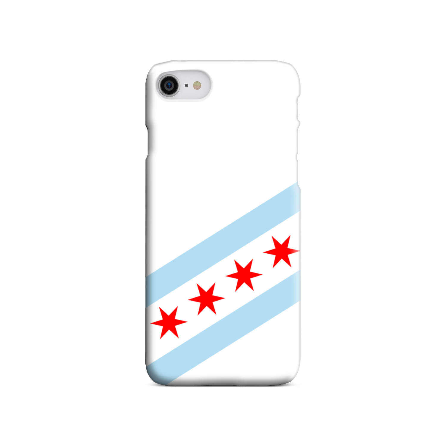 Chicago Flag Slim Phone Case