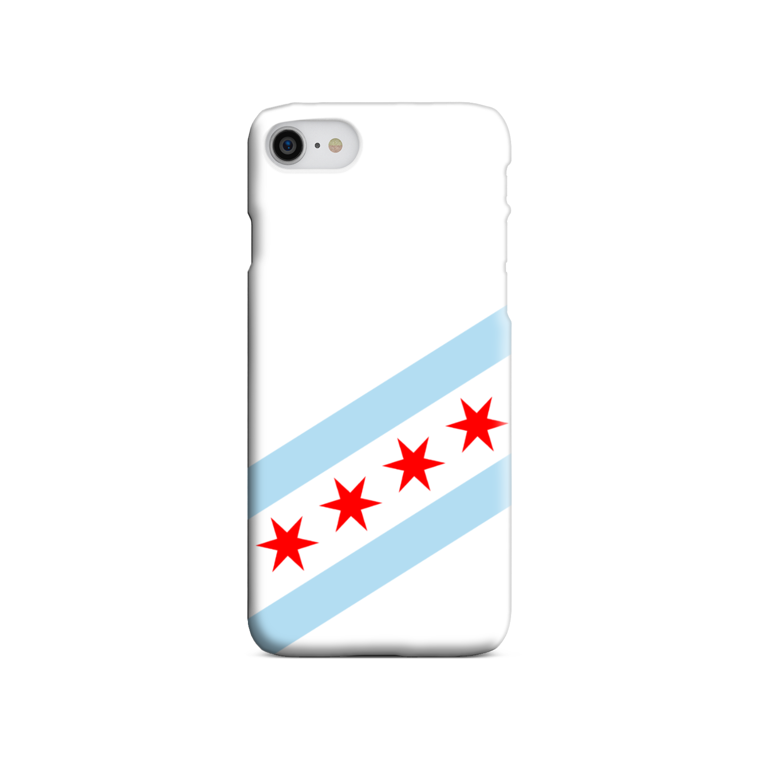 Chicago Flag Slim Phone Case